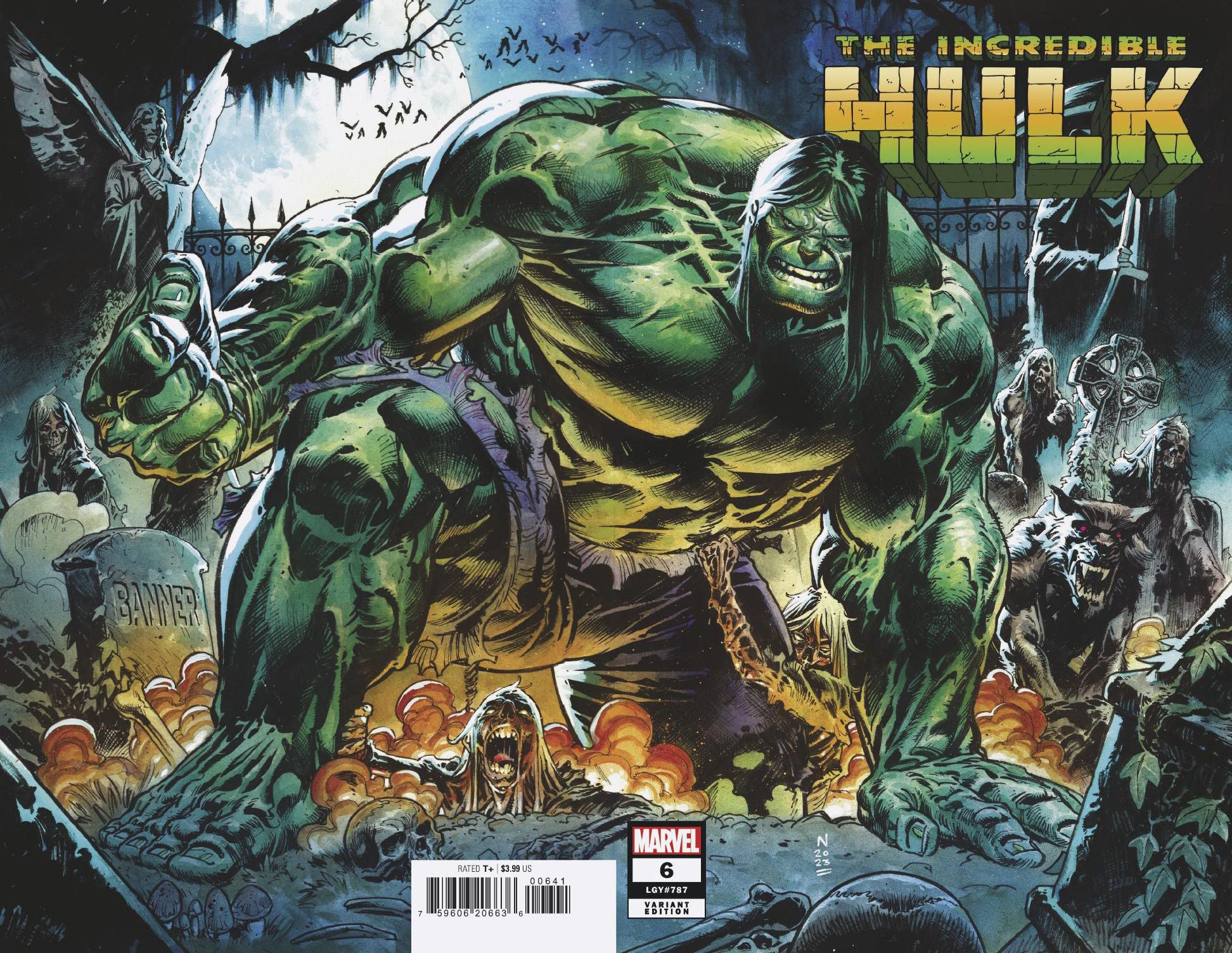 Incredible Hulk #6 MARVEL Klein Wrap 11/22/2023 | BD Cosmos