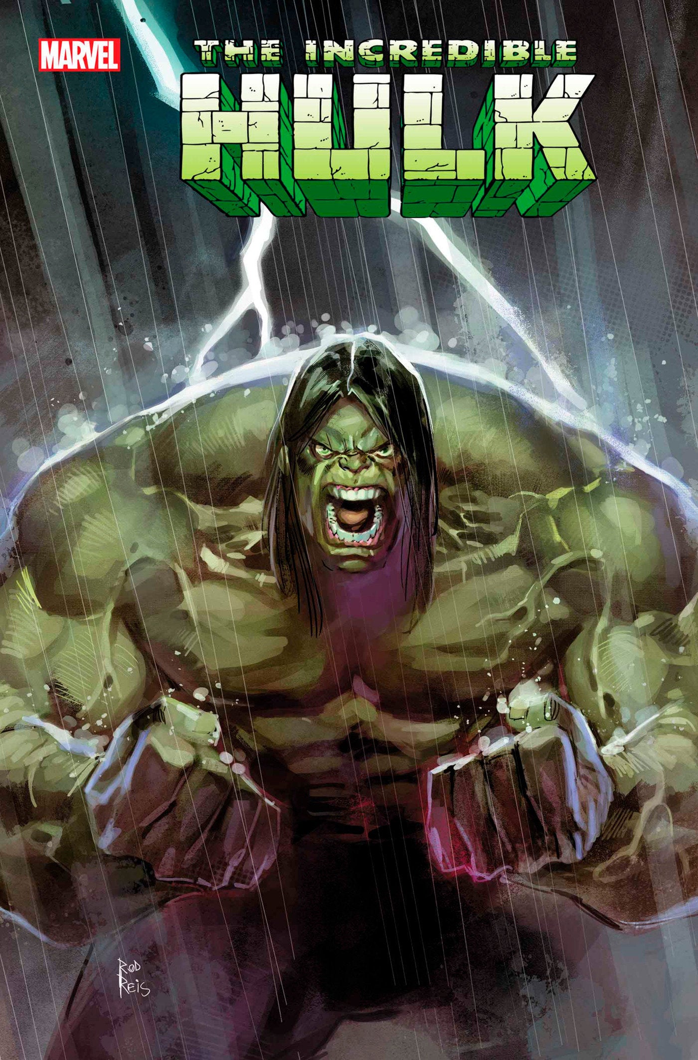 Incredible Hulk #15 Rod Reis Variant | BD Cosmos