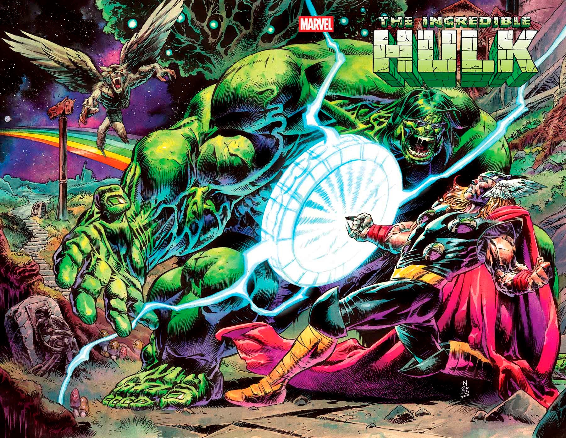 Incredible Hulk #25 MARVEL Wraparound Cover 05/21/2025 | BD Cosmos