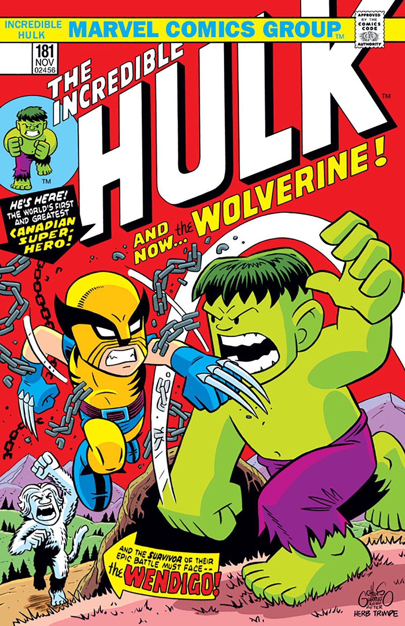 Incredible Hulk #25 Chris Giarrusso Variant | BD Cosmos