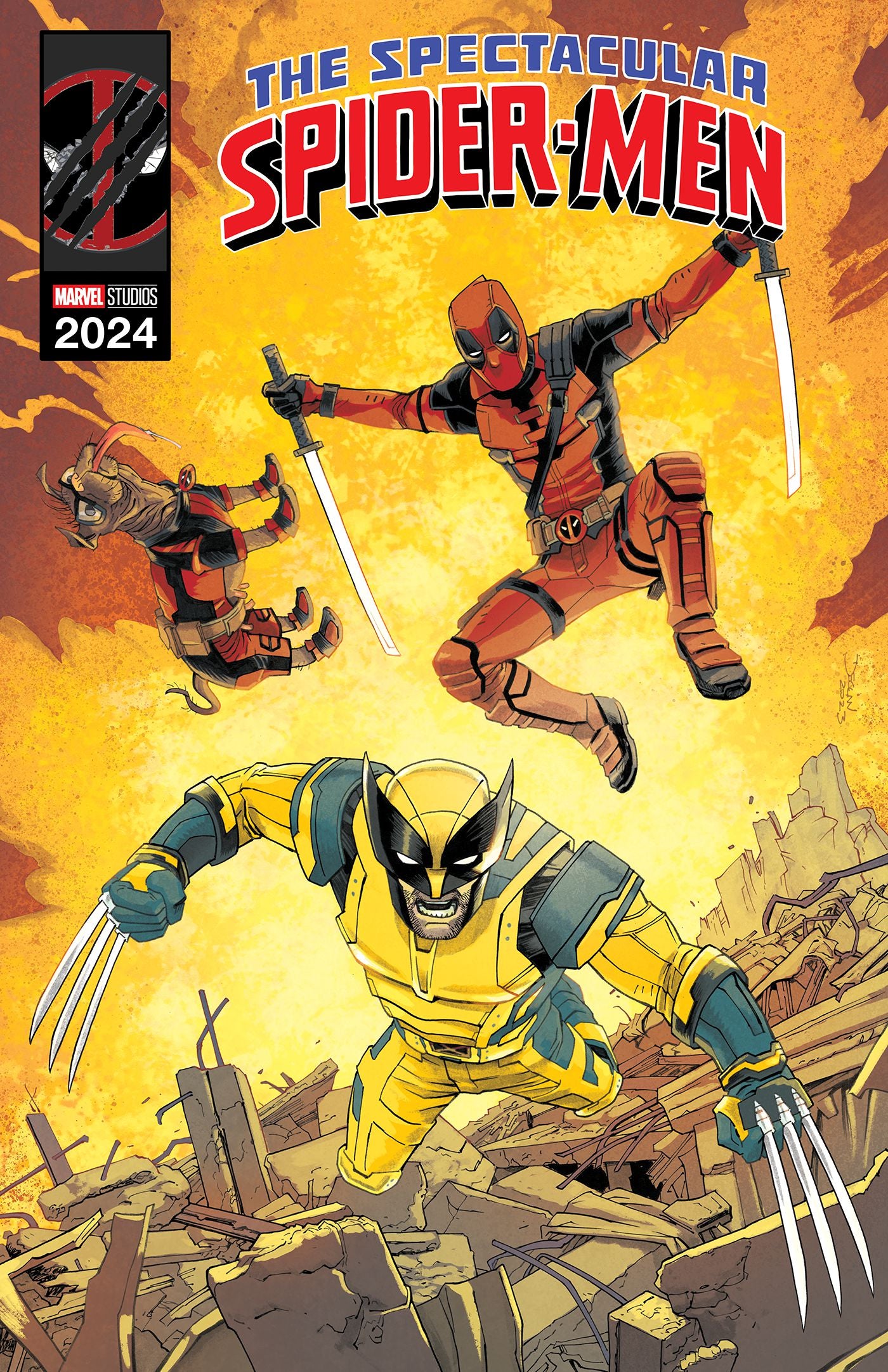 Spectacular Spider-Men #6 C Marvel Declan Shalvey Deadpool & Wolverine Weapon X-Traction Release 08/07/2024 | BD Cosmos