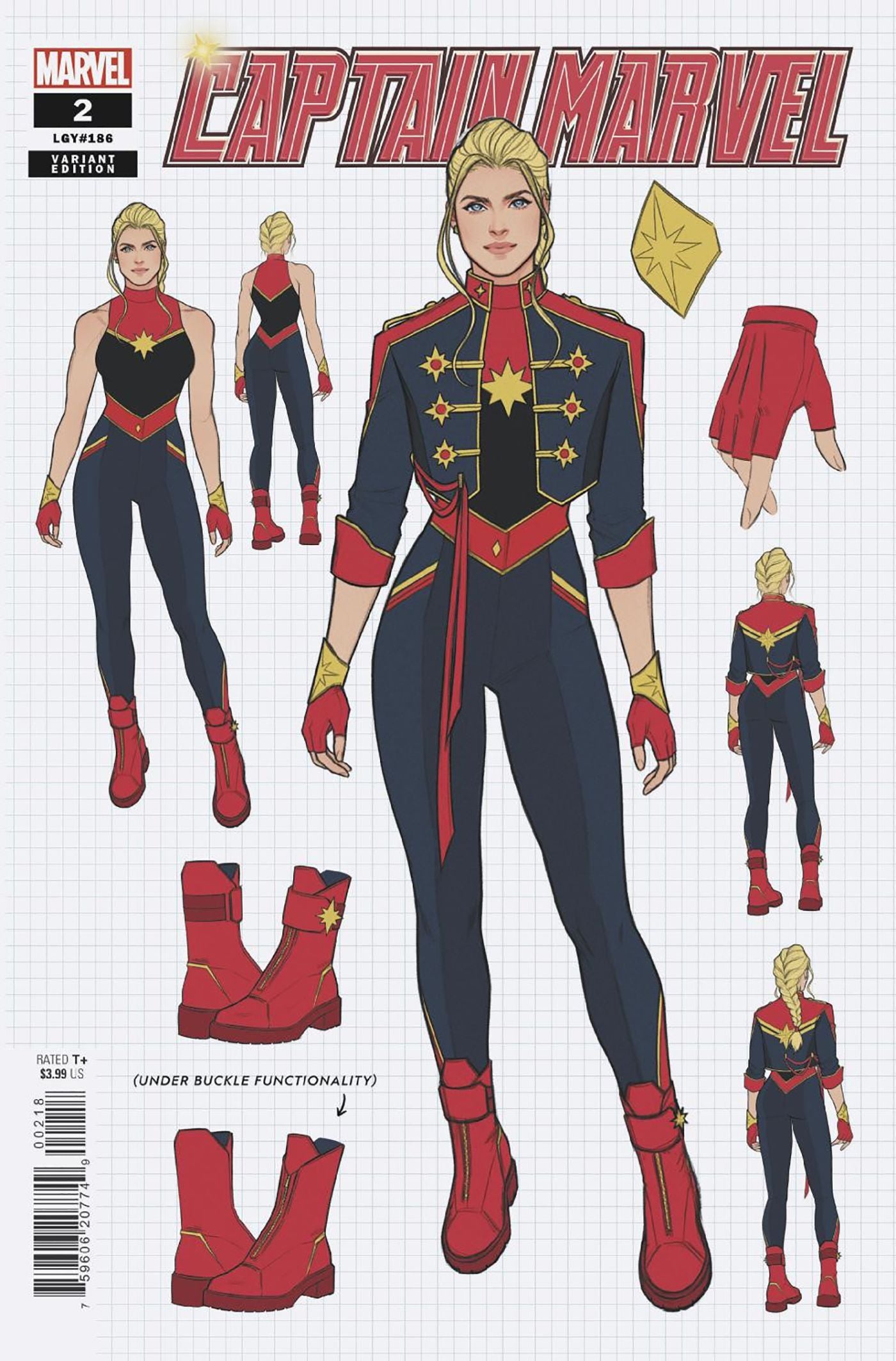 Captain Marvel #2 MARVEL 1:10 Bartel Design 11/22/2023 | BD Cosmos