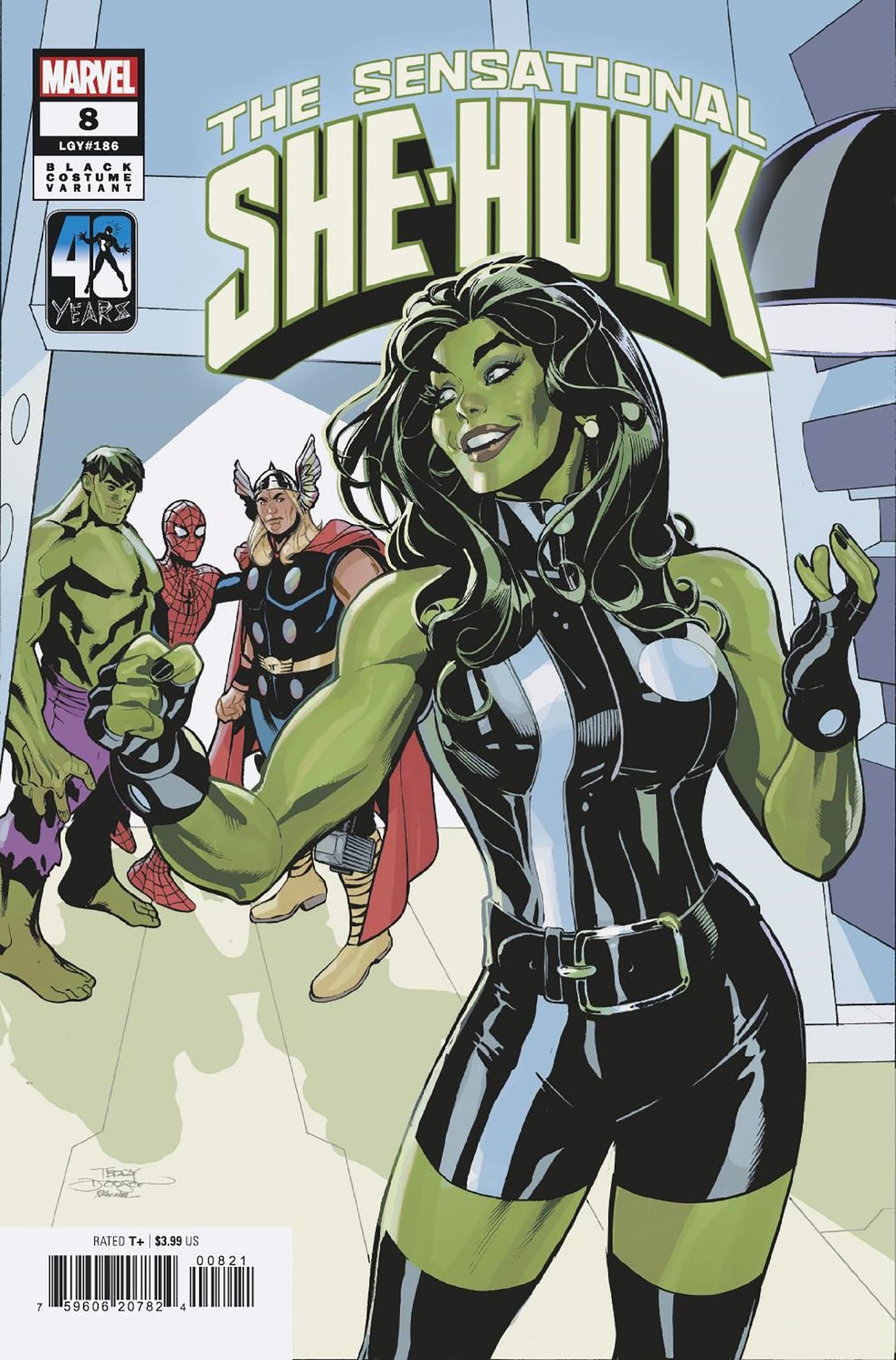 Sensational She-Hulk #8 B MARVEL Gomez Black Costume 05/22/2024 | BD Cosmos