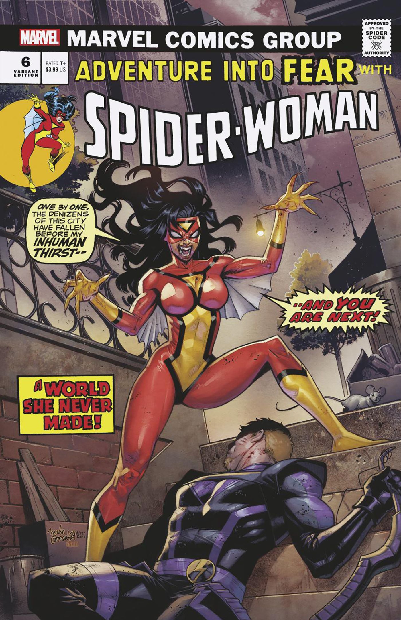 Spider-Woman #6 MARVEL Ortega Vampire 04/17/2024 | BD Cosmos