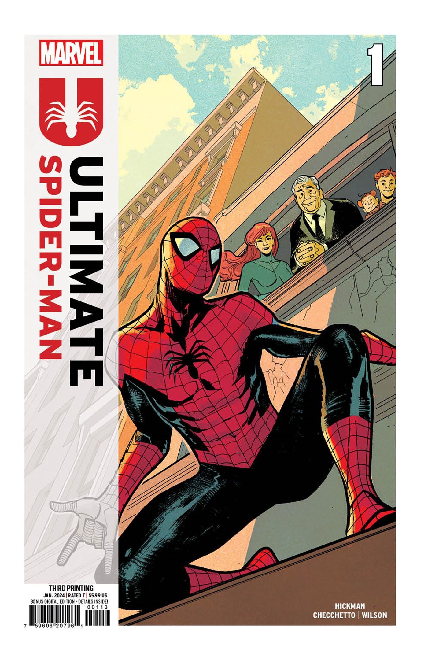 Ultimate Spider-Man #1 3RD Print MARVEL Pichelli 03/06/2024 | BD Cosmos