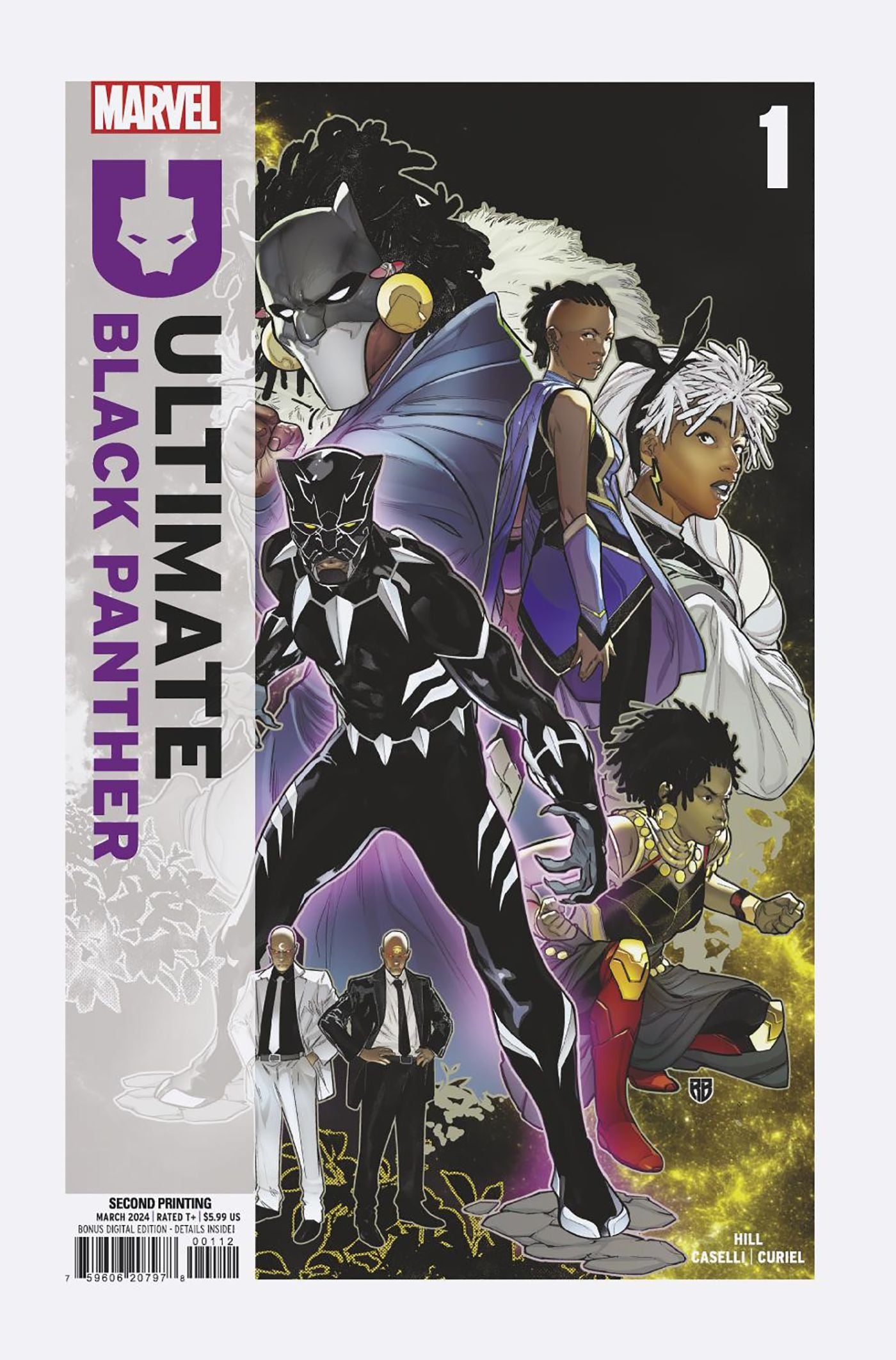 Ultimate Black Panther #1 2nd Print MARVEL R.B. Silva 03/13/2024 | BD Cosmos