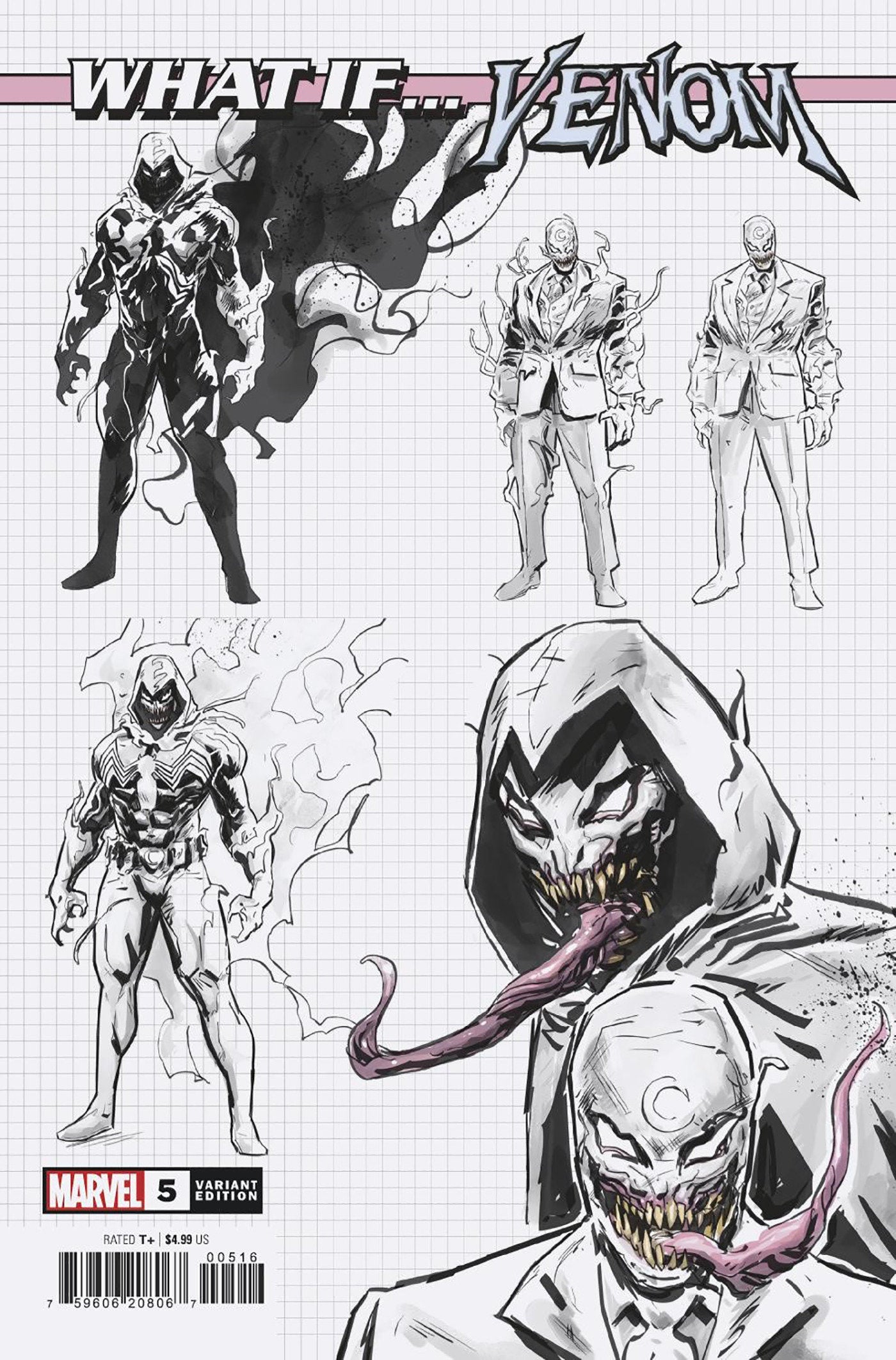 What If...? Venom #5 Jesus Hervas Design Variant | BD Cosmos