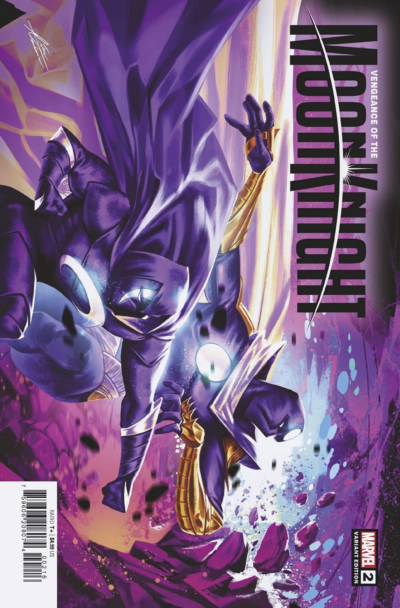 Vengeance Moon Knight #2 MARVEL 1:25 Manhanini 02/14/2024 | BD Cosmos