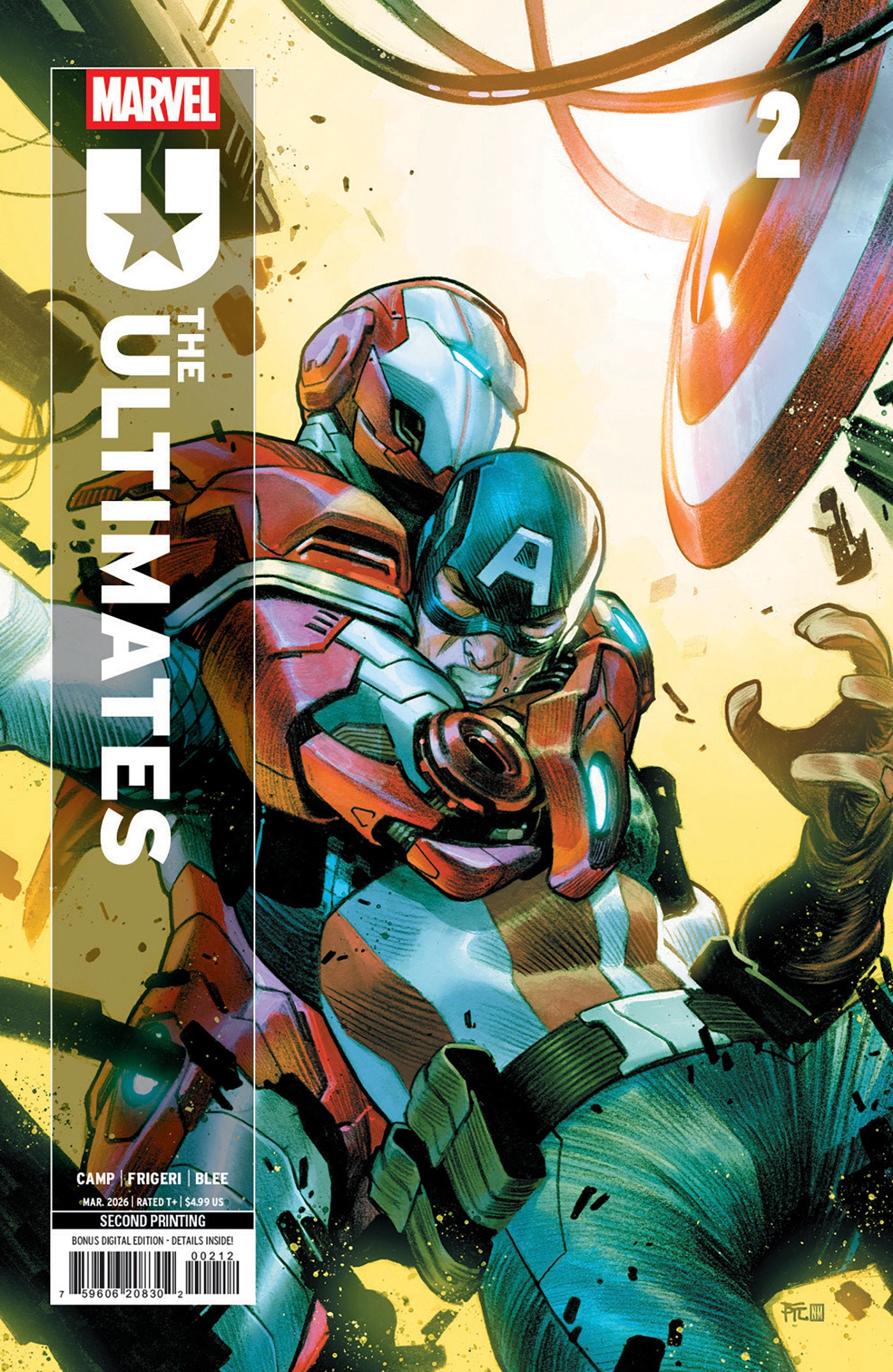 Ultimates #2 MARVEL Dike Ruan 2nd Print 03/04/2026 | BD Cosmos