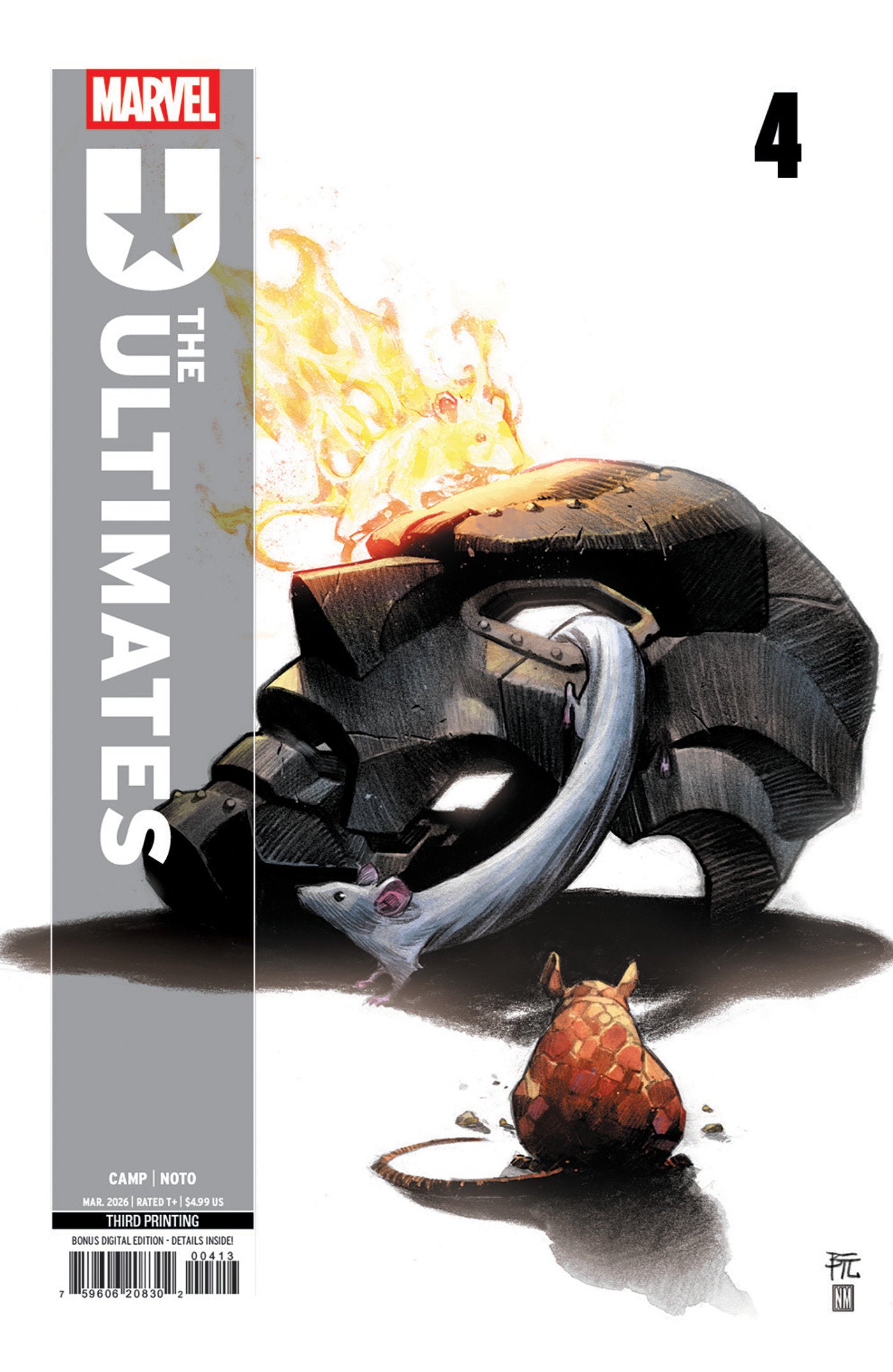 Ultimates #4 MARVEL Dike Ruan 3rd Print 03/04/2026 | BD Cosmos