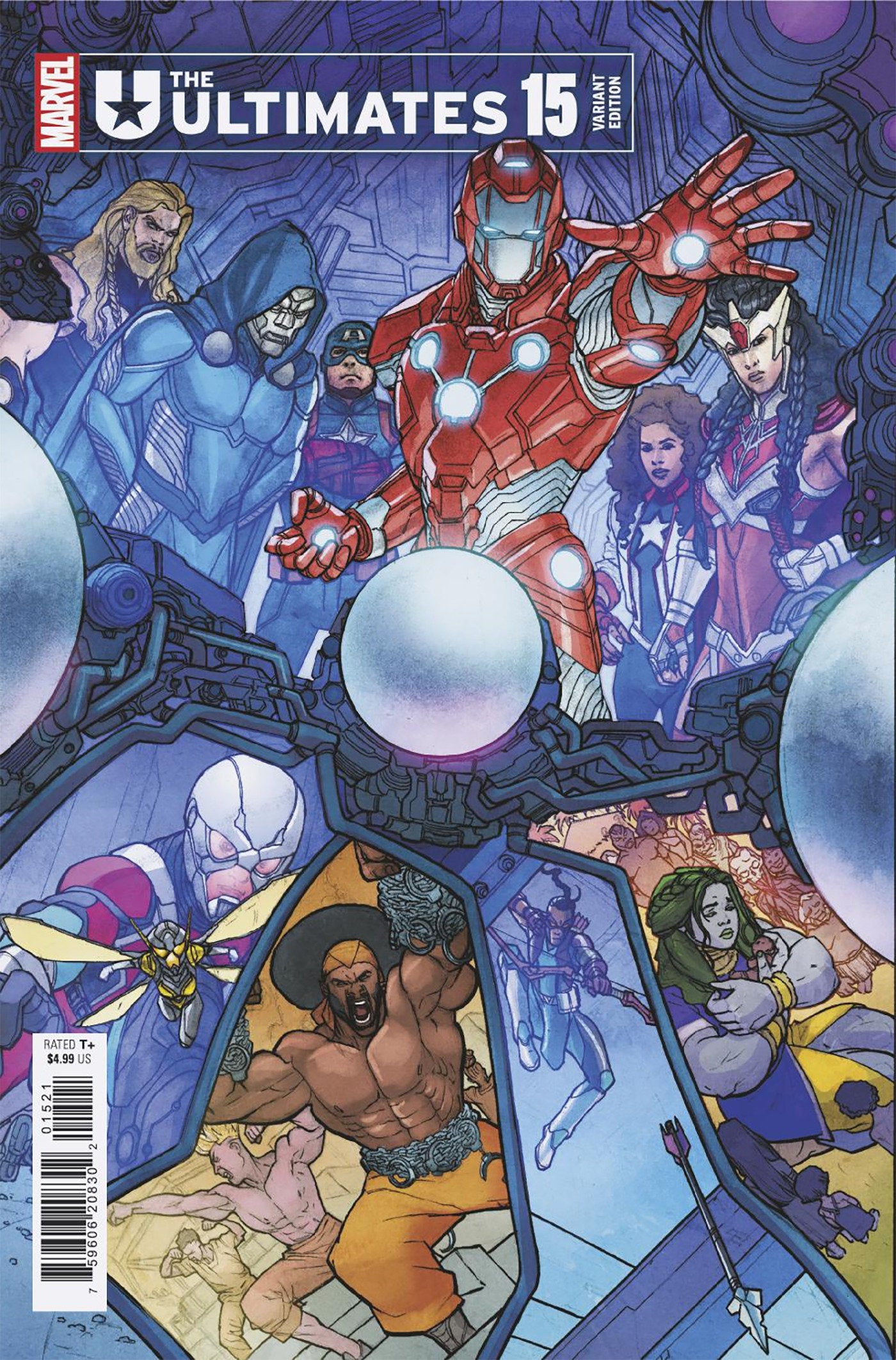 Ultimates #15 Chris Allen Variant | BD Cosmos