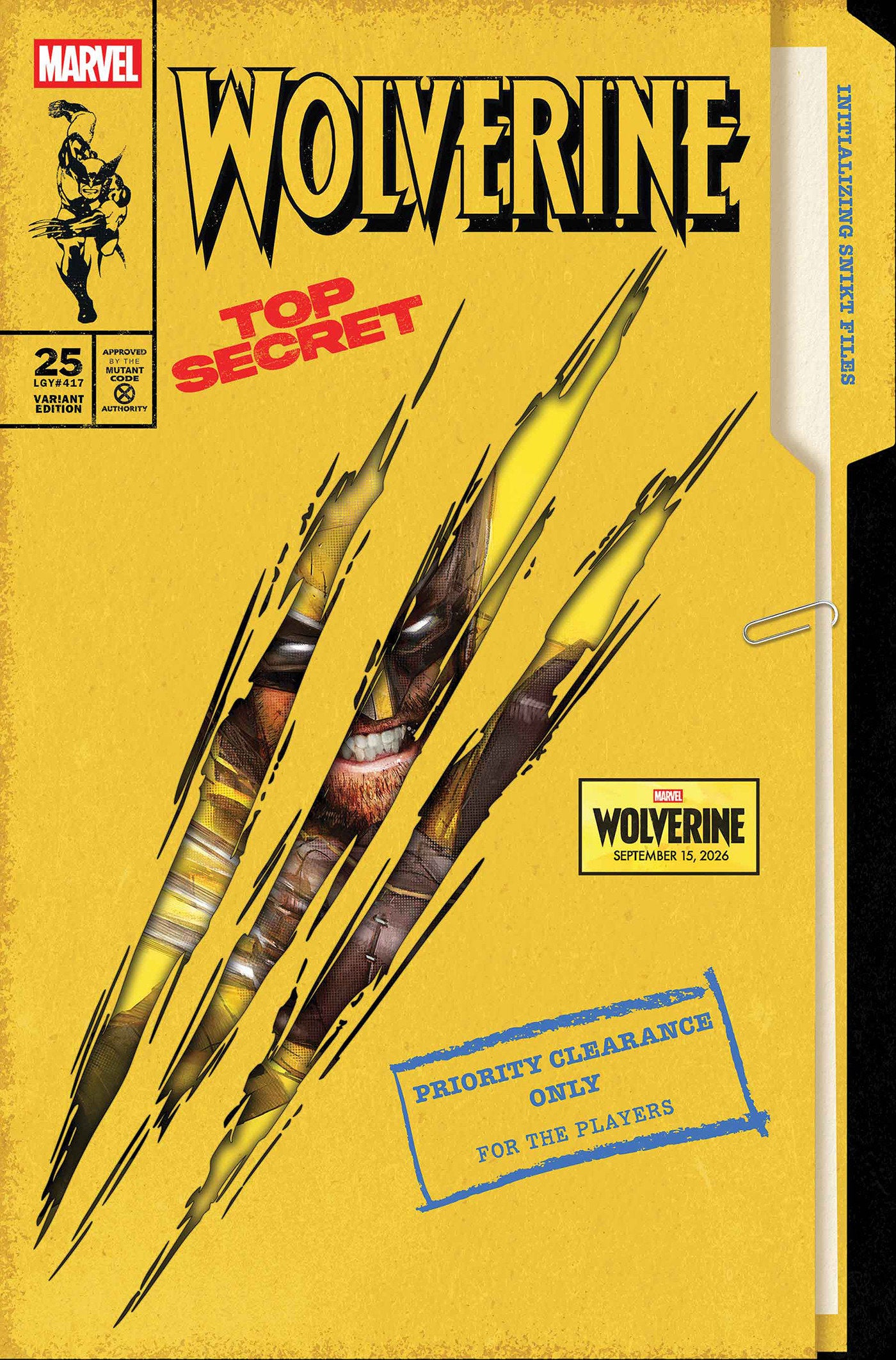 Wolverine #25 Marvel Jock Wolverine Game 08/12/2026 | BD Cosmos