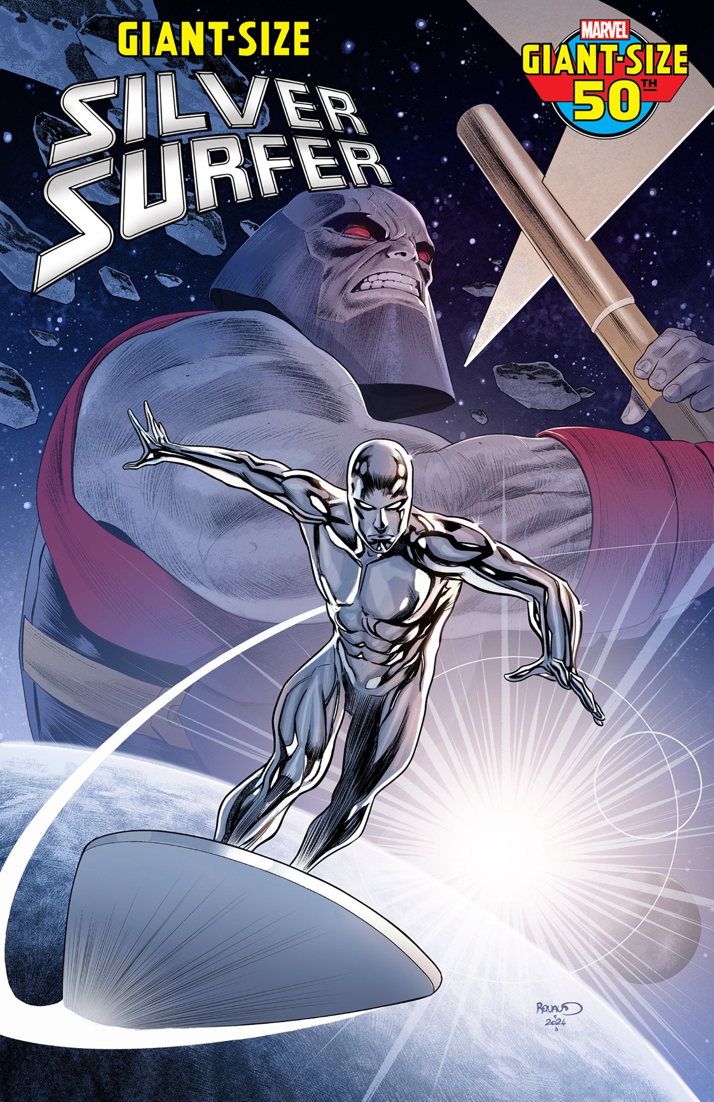 Giant-Size Silver Surfer #1 C Marvel Paul Renaud 07/10/2024 | BD Cosmos