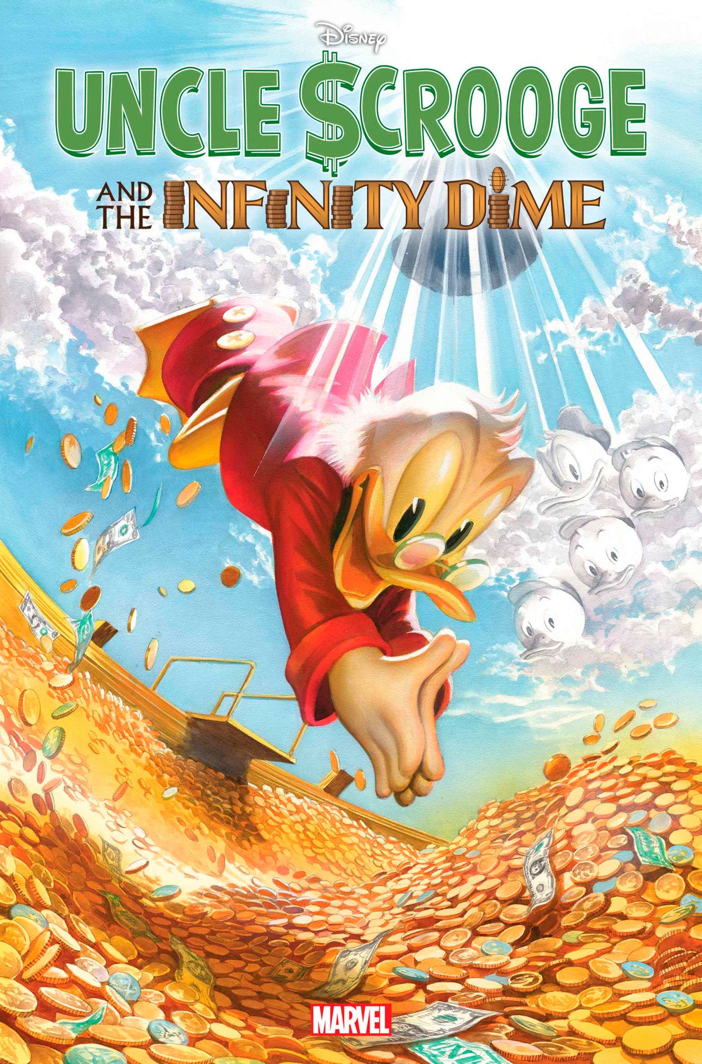 Uncle Scrooge Infinity Dime #1 MARVEL A Ross Release 06/19/2024 | BD Cosmos