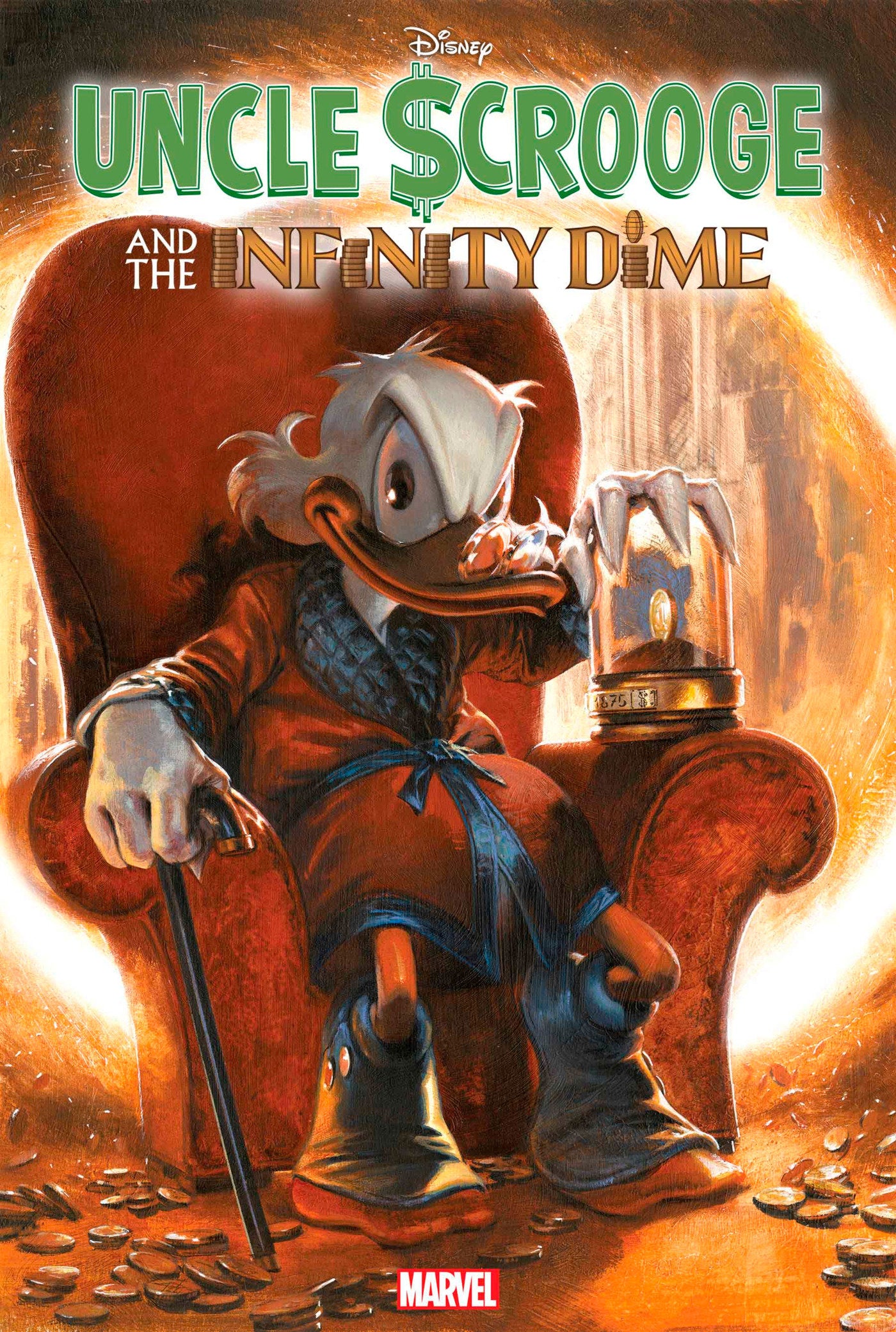 Oncle Scrooge Infinity Dime #1 MARVEL 1:10 Dell'Otto Release 06/19/2024 | BD Cosmos