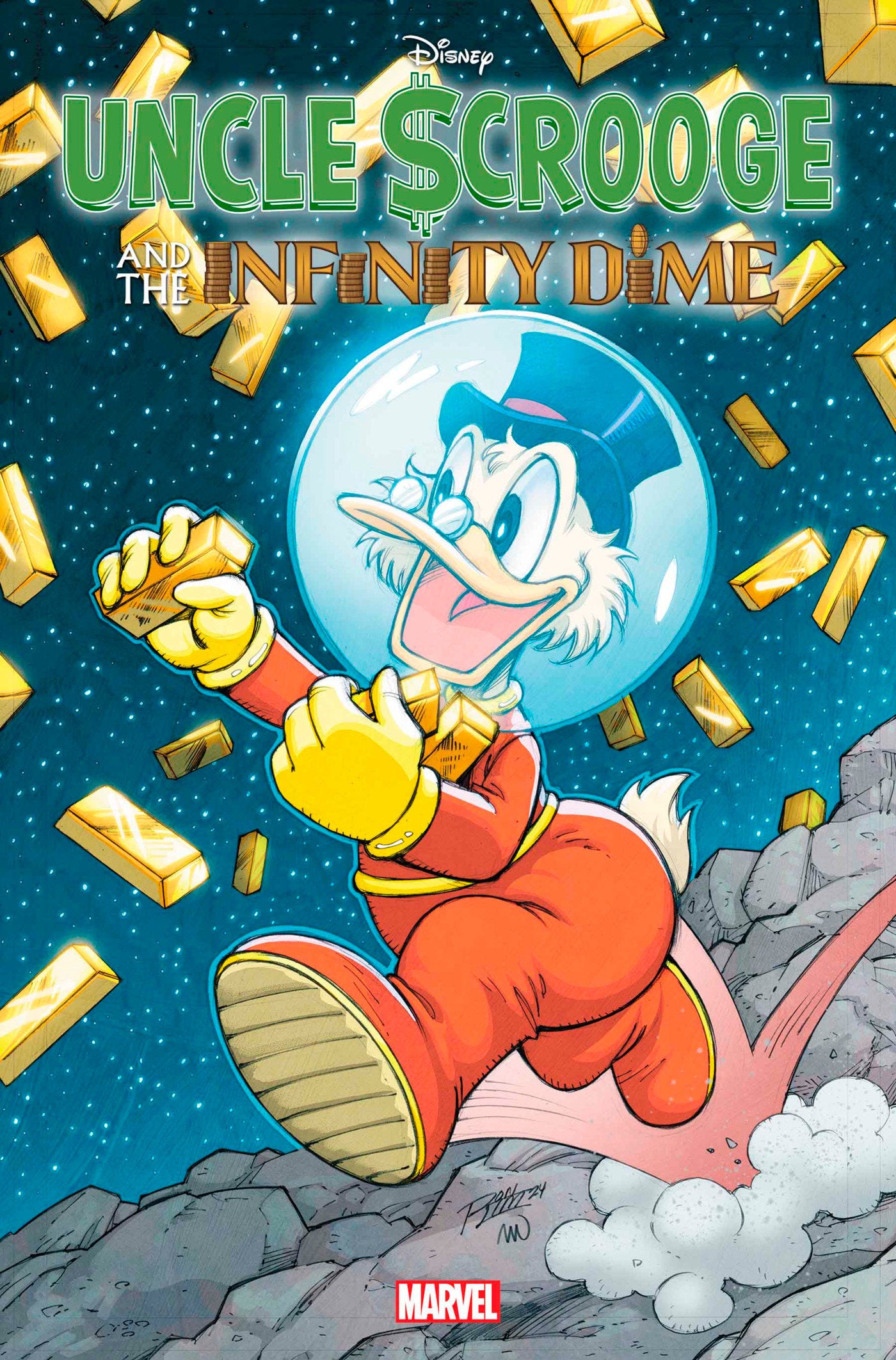Uncle Scrooge Infinity Dime #1 MARVEL C Lim Release 06/19/2024 | BD Cosmos