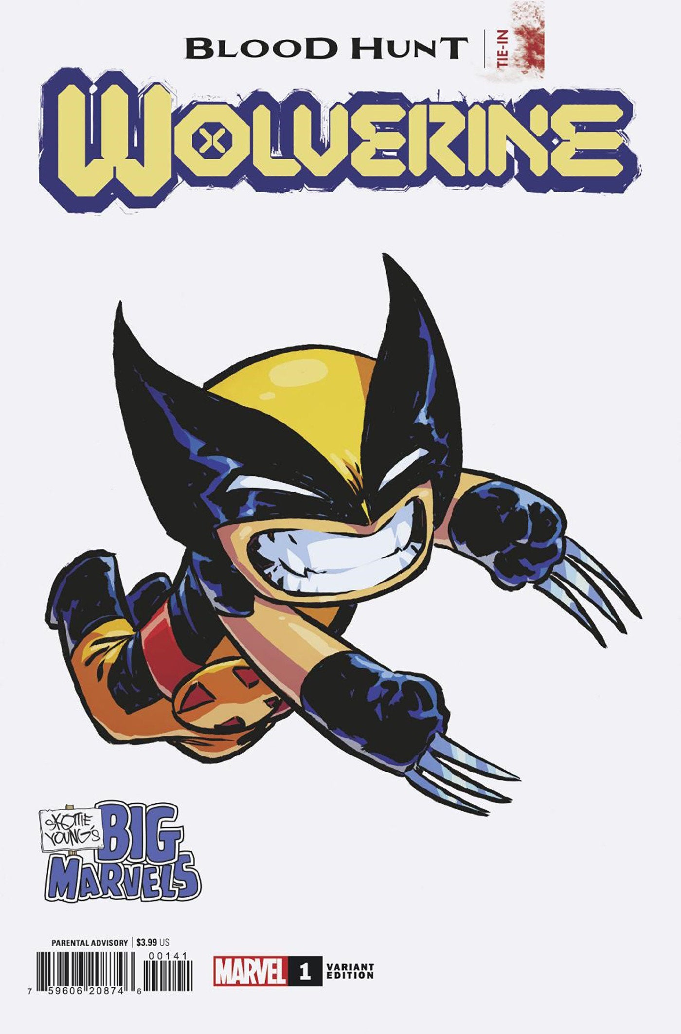 Wolverine: Blood Hunt #1 Skottie Young'S Big Marvel Variant [Bh] | BD Cosmos