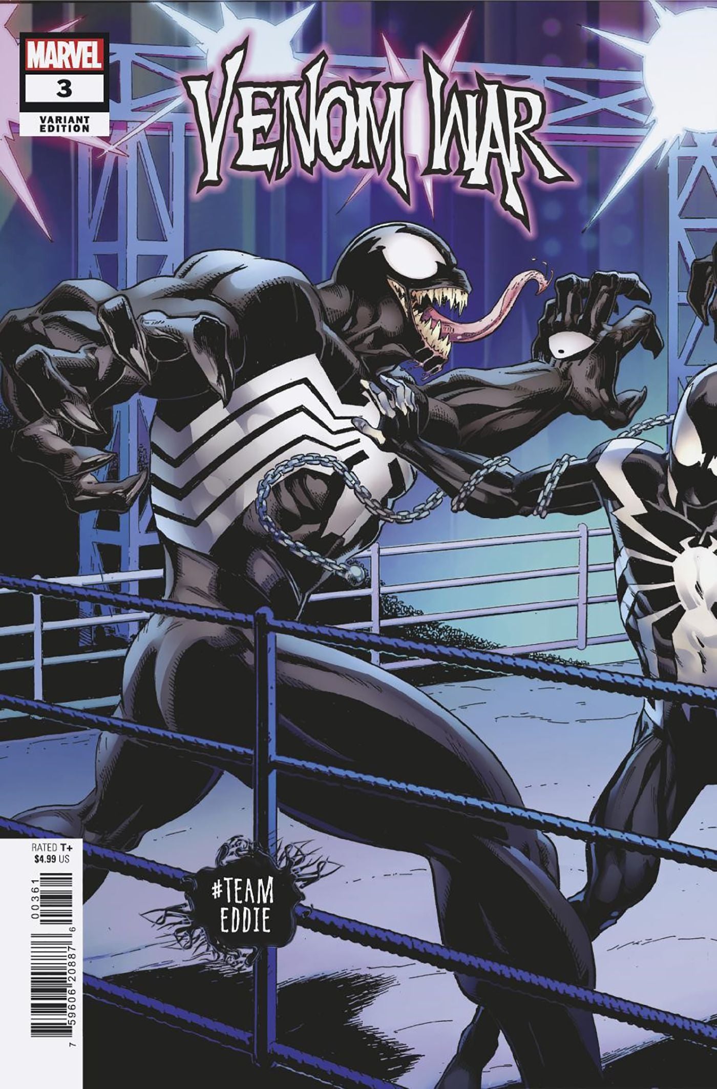 Venom War #3 Marvel Mark Bagley Team Eddie Release 10/02/2024 | BD Cosmos