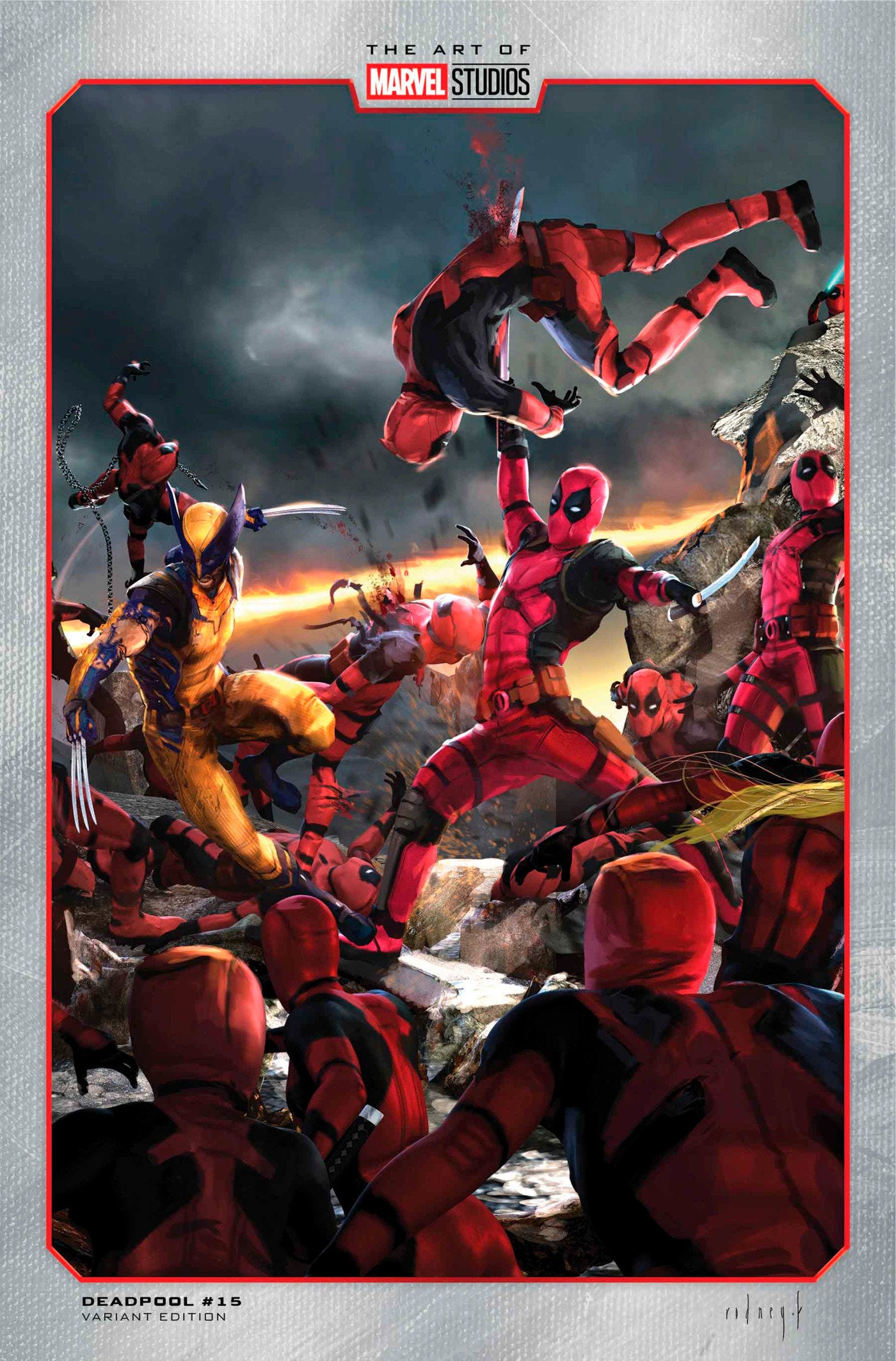 Deadpool #15 Rodney Fuentebella Marvel Studios Variant | BD Cosmos