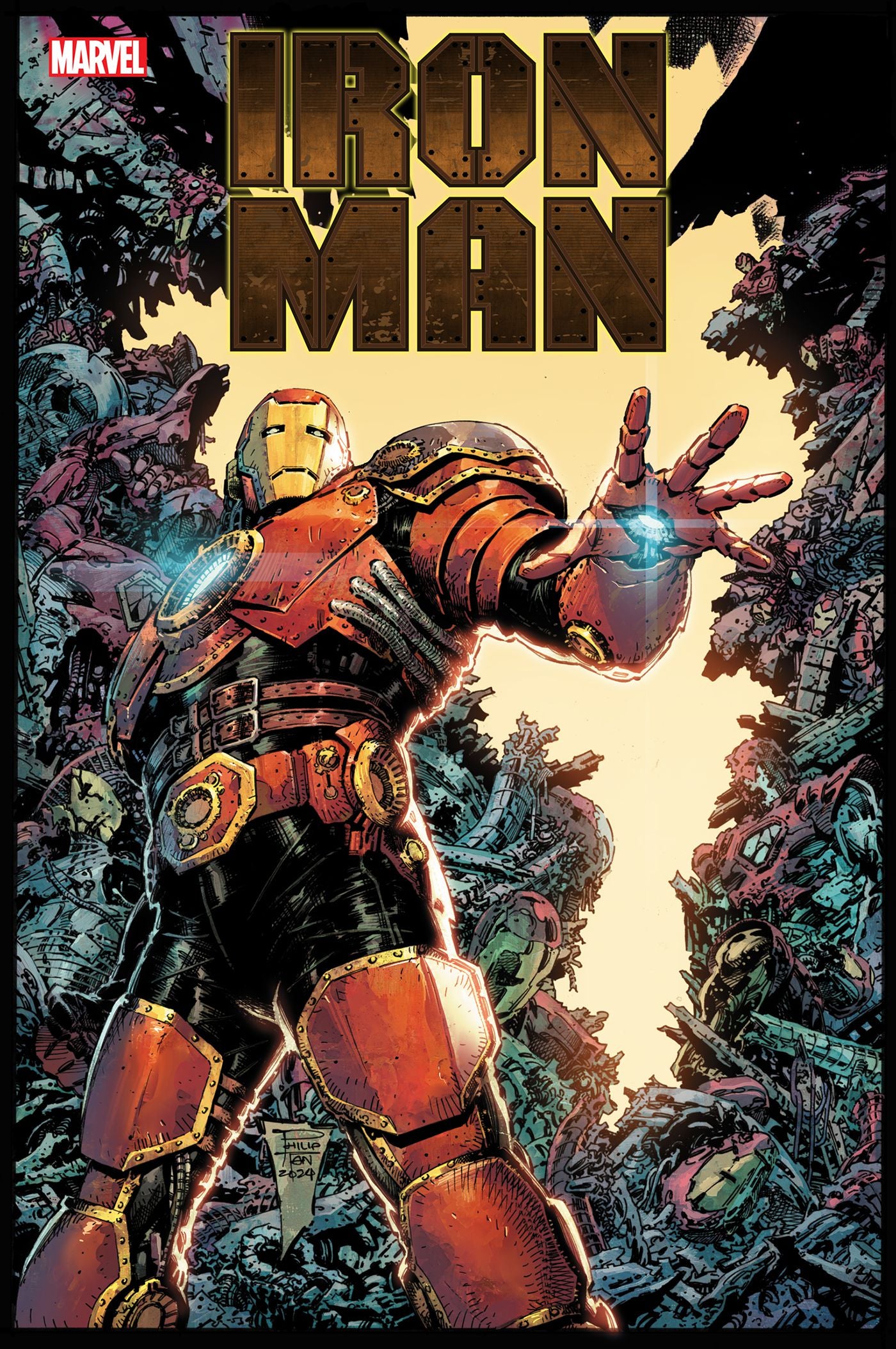 Iron Man #1 Marvel Tan Foil Release 10/23/2024 | BD Cosmos