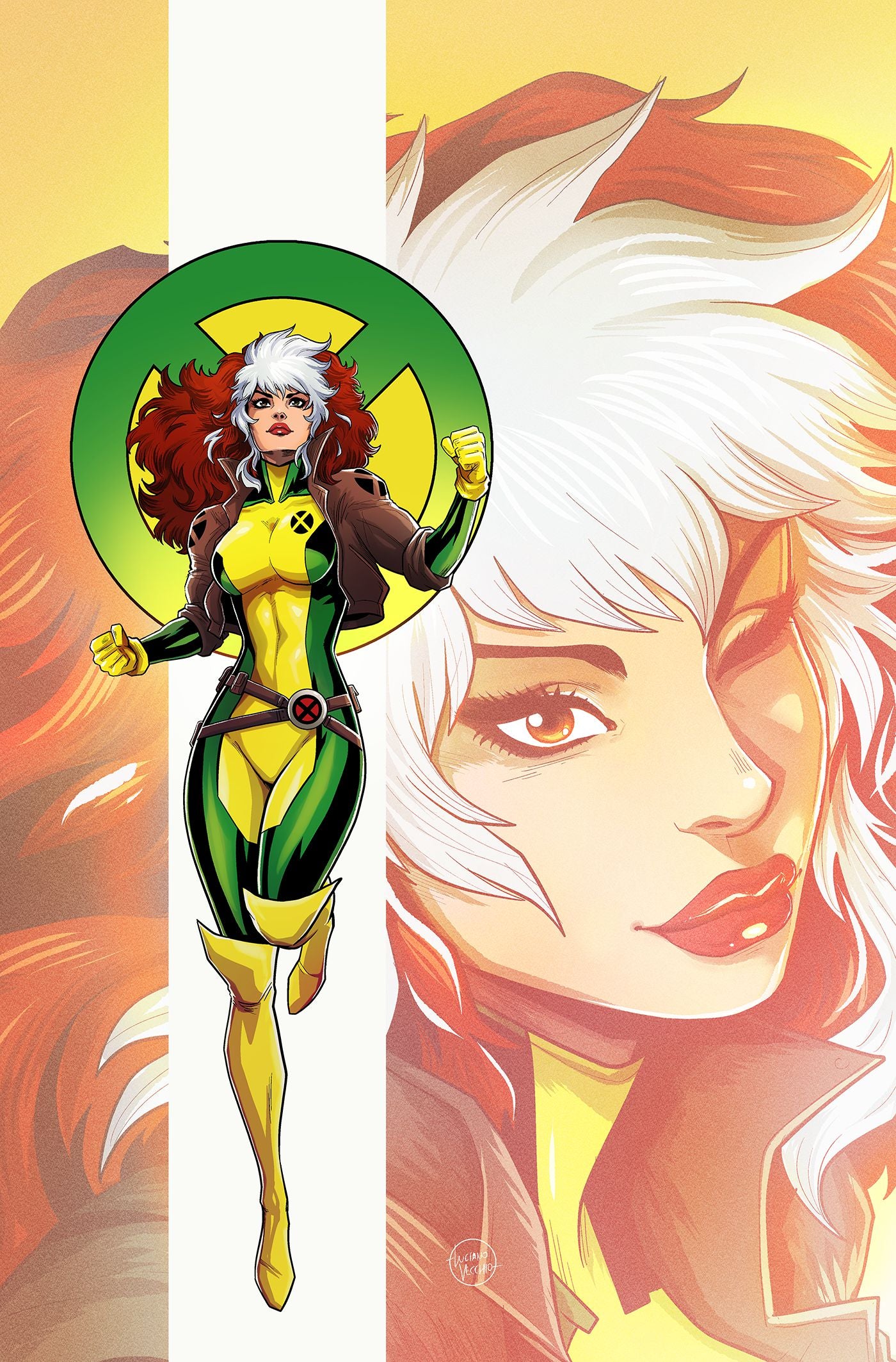 Uncanny X-Men #1  1:100 Marvel Luciano Vecchio Rogue Virgin Release 08/07/2024 | BD Cosmos