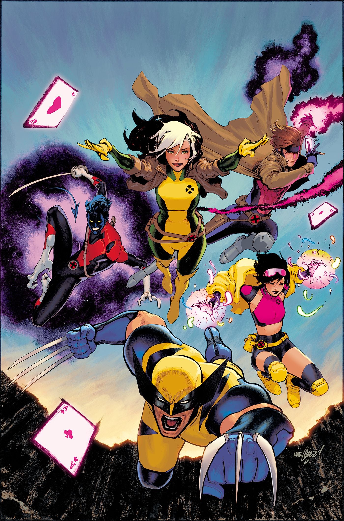 Uncanny X-Men #1 1:100 Marvel David Marquez Virgin Release 08/07/2024 | BD Cosmos