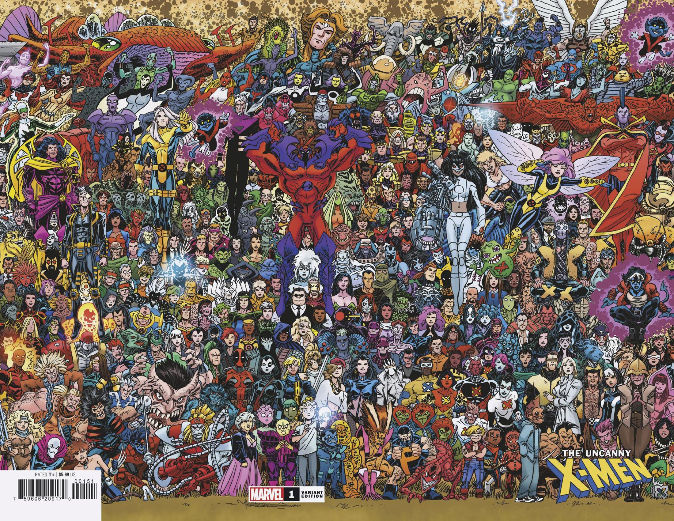 Uncanny X-Men #1 E Marvel Scott Koblish Wraparound Connecting Release 08/07/2024 | BD Cosmos