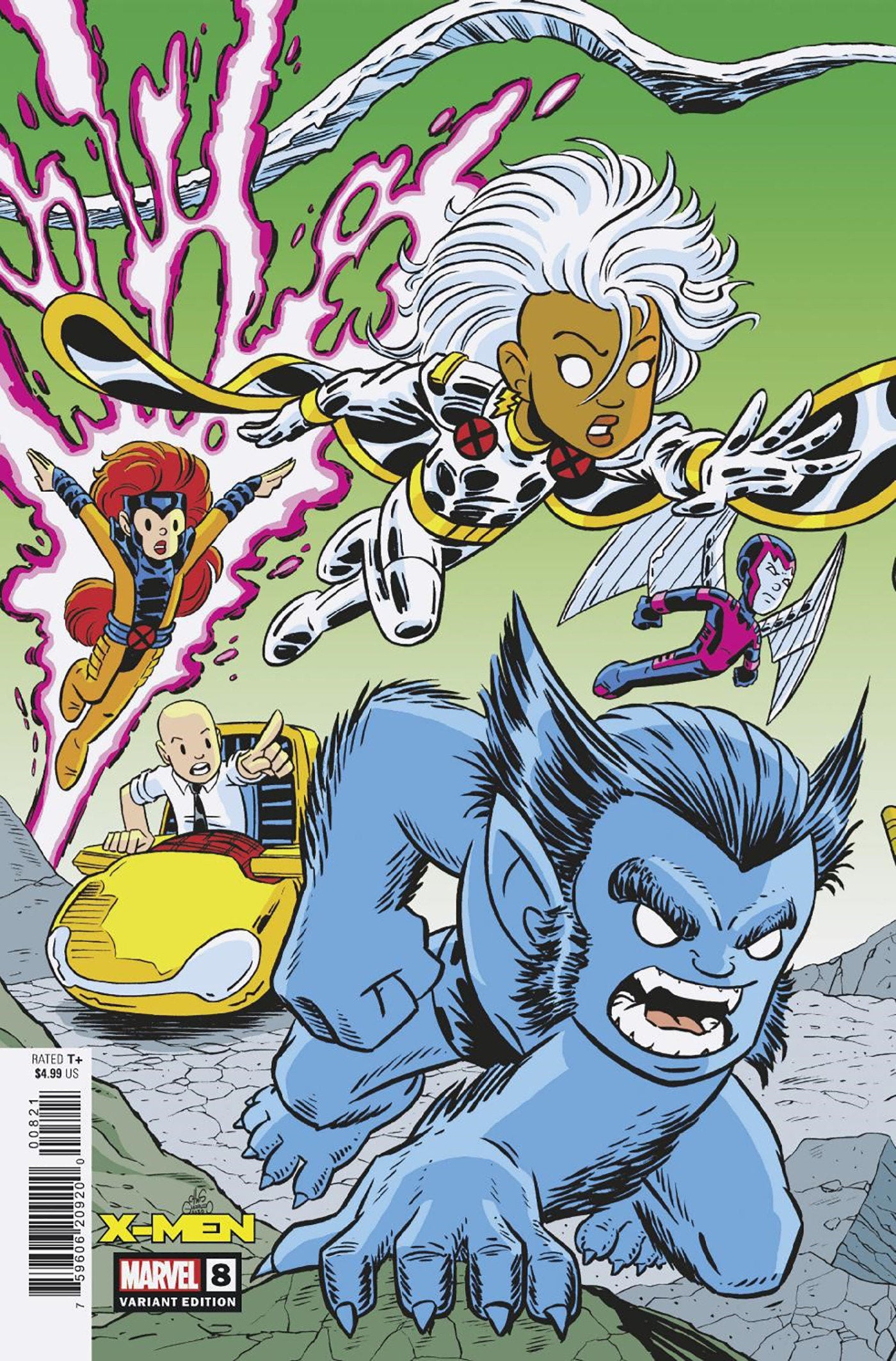 X-Men #8 Chris Giarrusso Crossover Connecting Variant [Rog] | BD Cosmos