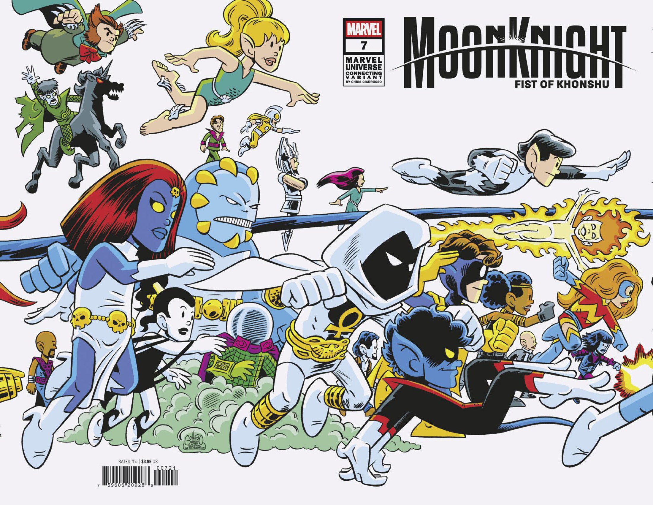 Moon Knight: Fist Of Khonshu #7 Chris Giarrusso Marvel Universe Connecting Wrap Variant I | BD Cosmos