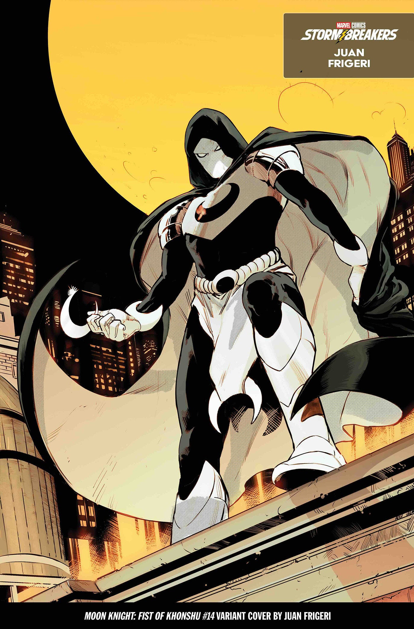 Moon Knight: Fist Of Khonshu #14 Juan Frigeri From The Chaos A Costume Variant | BD Cosmos