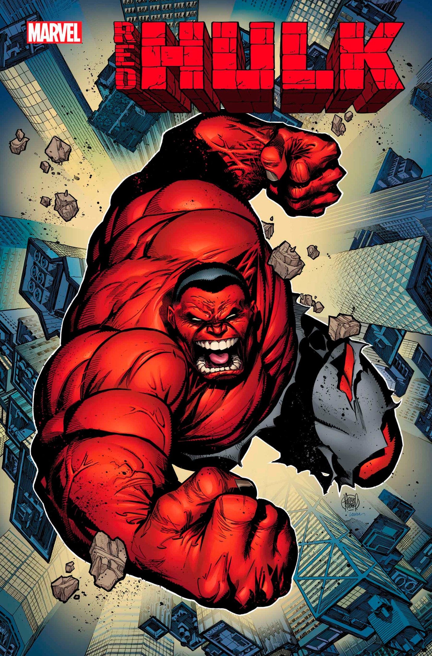 Red Hulk #1 MARVEL Adam Kubert Foil Release 02/26/2025 | BD Cosmos