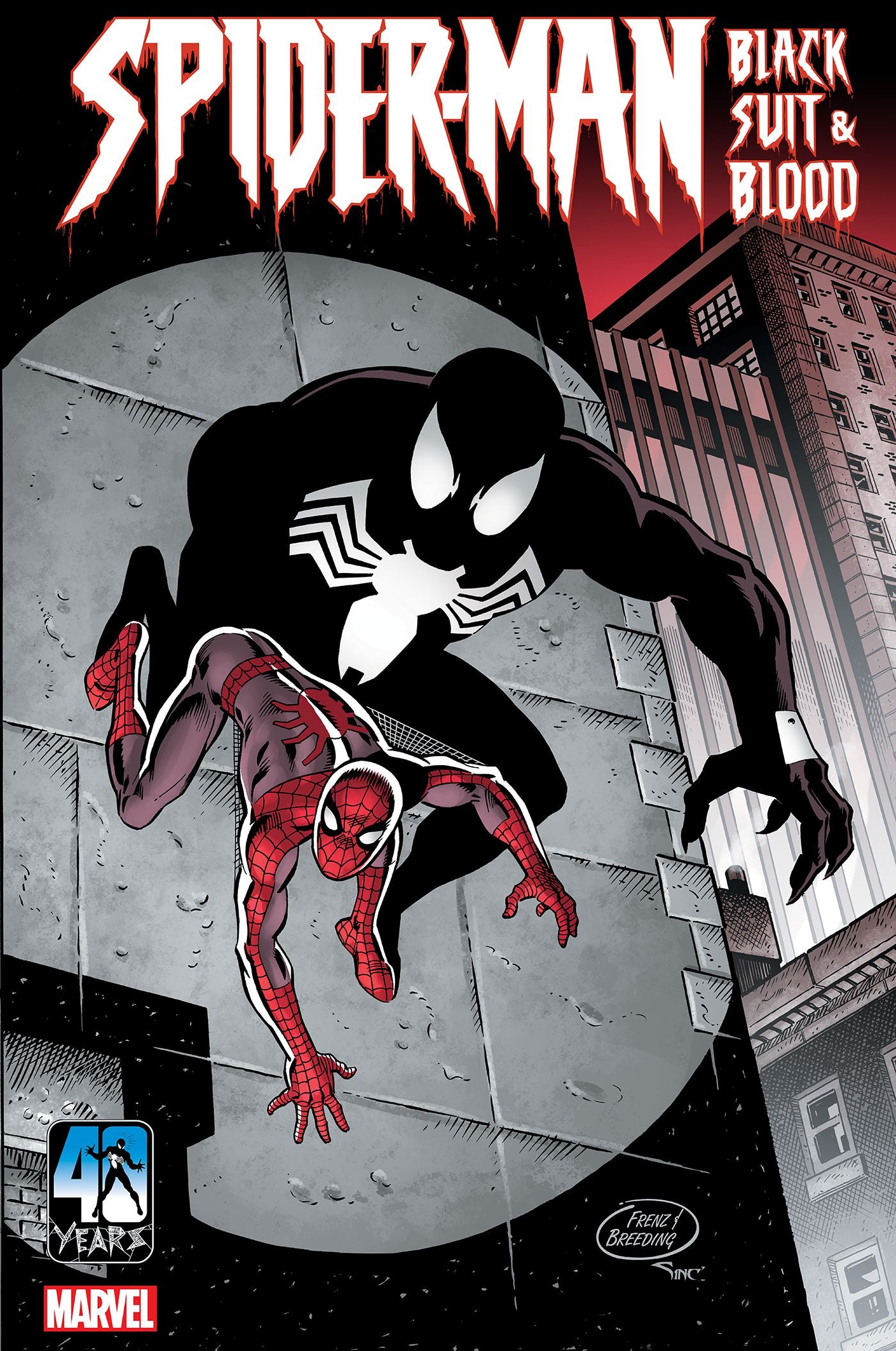 Spider-Man Black Suit & Blood #1 1:25 Marvel Ron Frenz Release 08/07/2024 | BD Cosmos