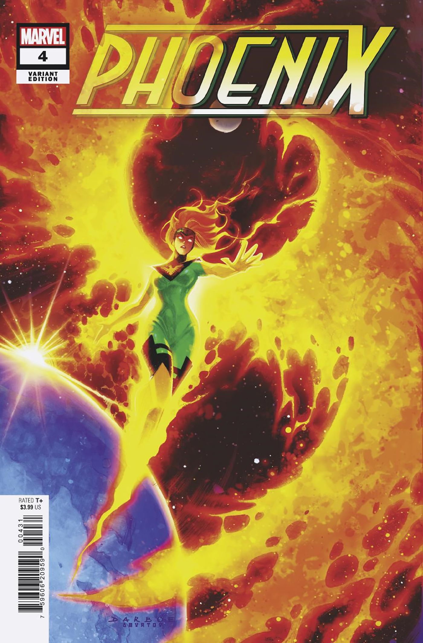 Phoenix #4 Marvel Darboe Phoenix Release 10/09/2024 | BD Cosmos