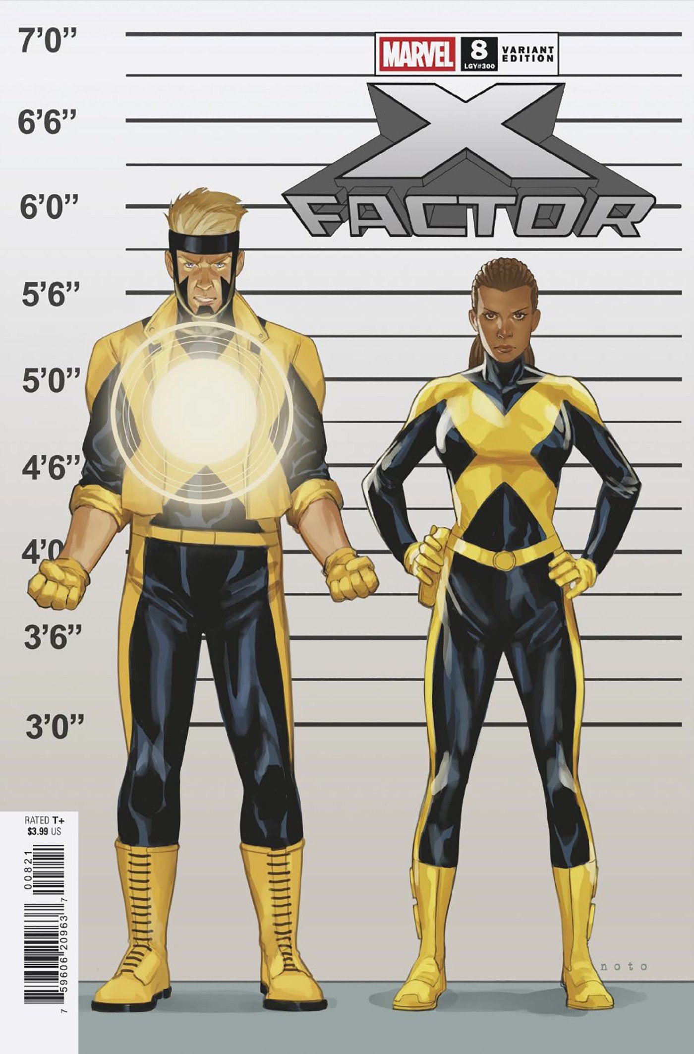 X-Factor #8 Phil Noto Connecting X-Manhunt Variant [Xmh] | BD Cosmos
