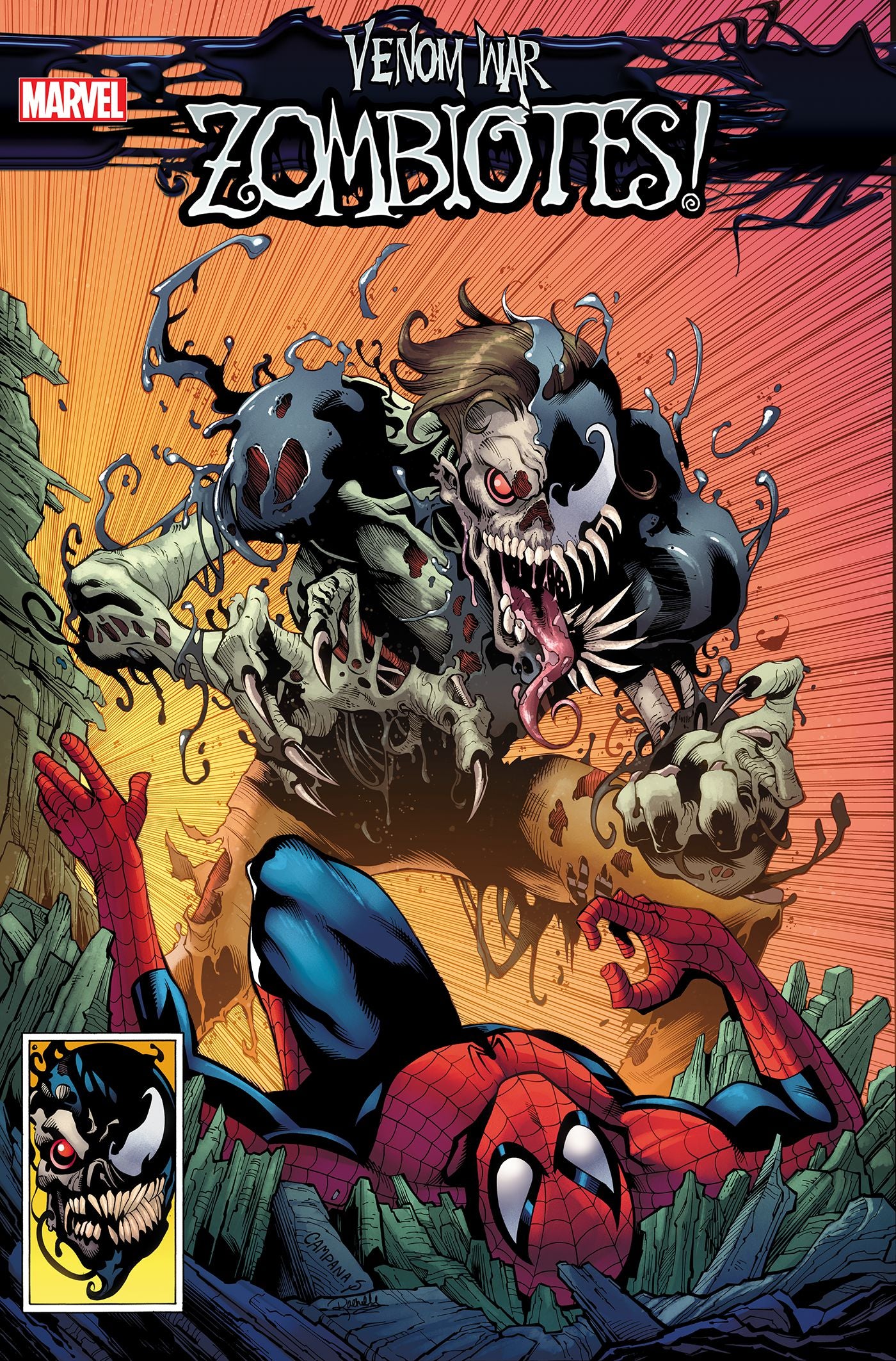 Venom War Zombiotes #1 C Marvel Chris Campana 08/28/2024 | BD Cosmos