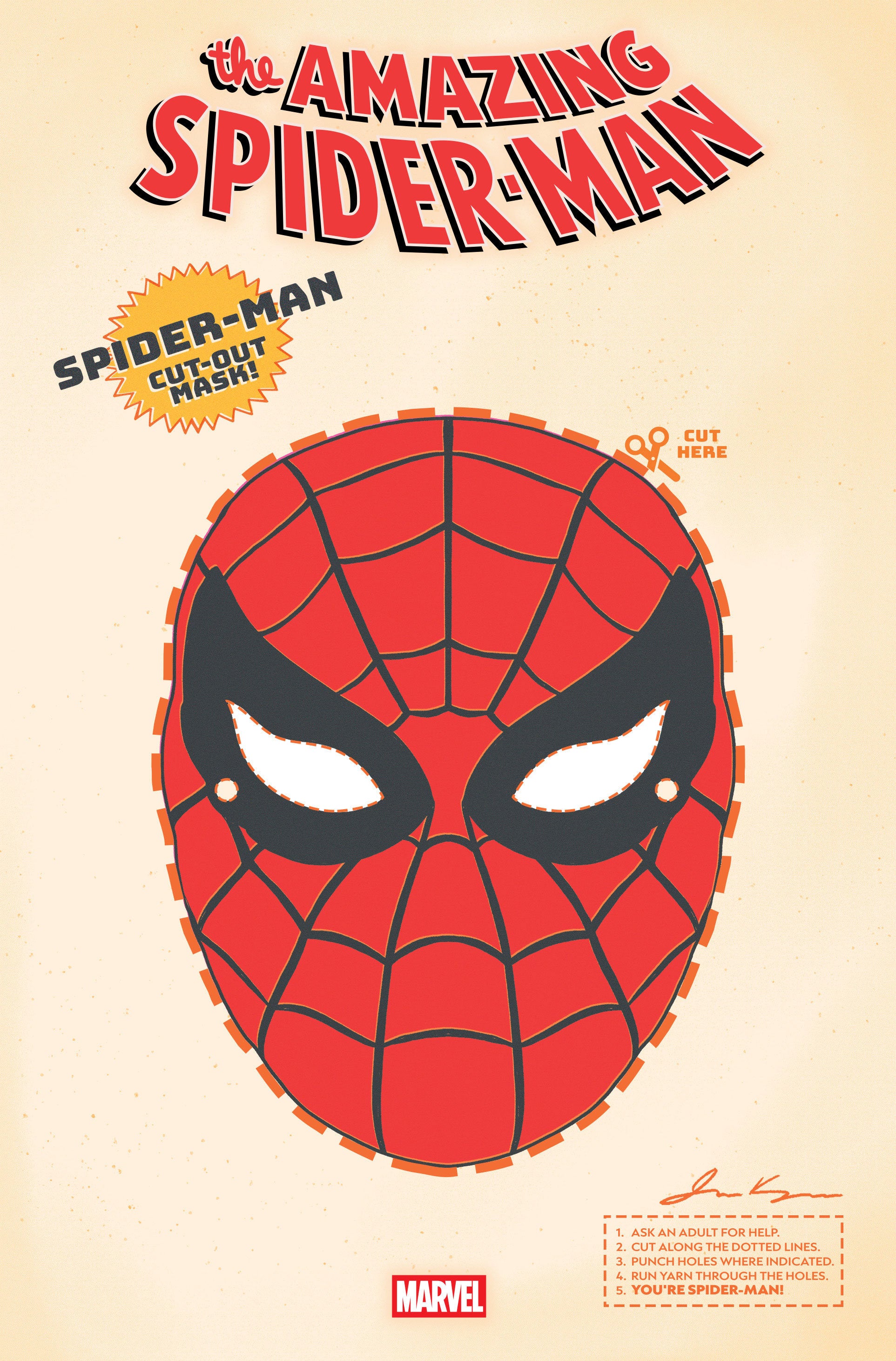Amazing Spider Man #11 Retro Halloween Mask Variant | BD Cosmos