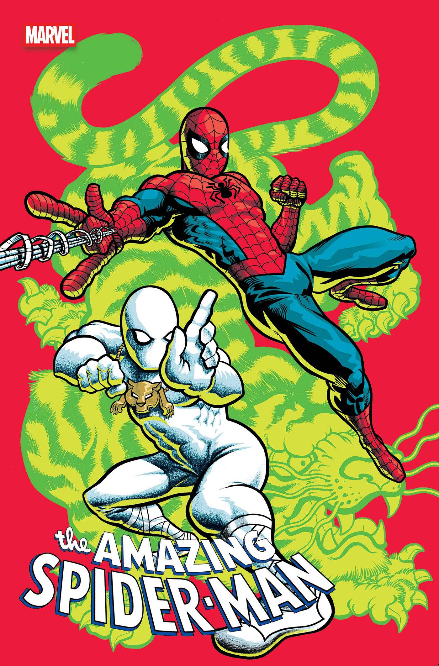 Amazing Spider Man #13 J. Gonzo White Tiger Team Up Variant | BD Cosmos