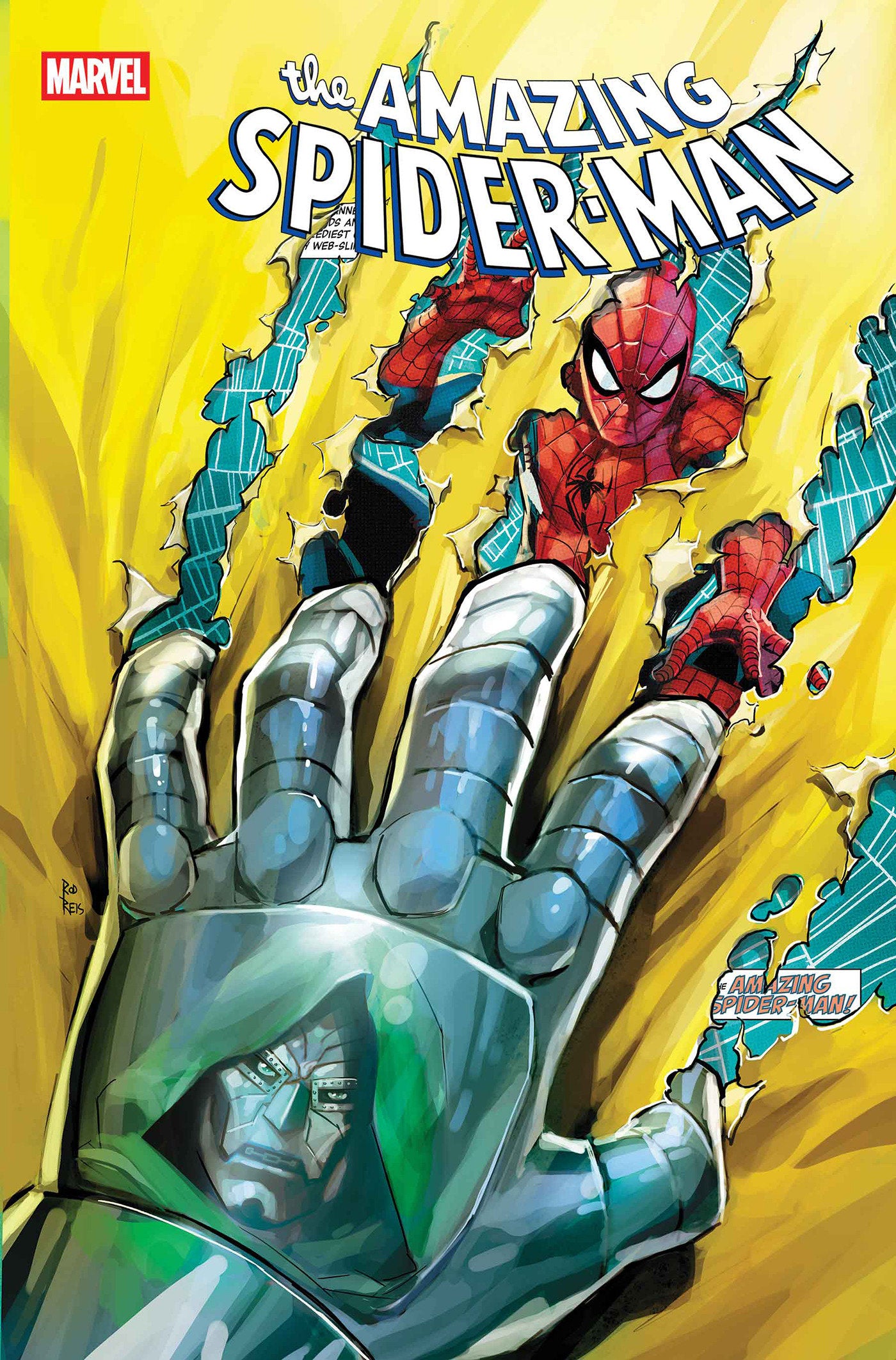 Amazing Spider-Man #24 Marvel Rod Reis Doom Homage 03/18/2026 | BD Cosmos