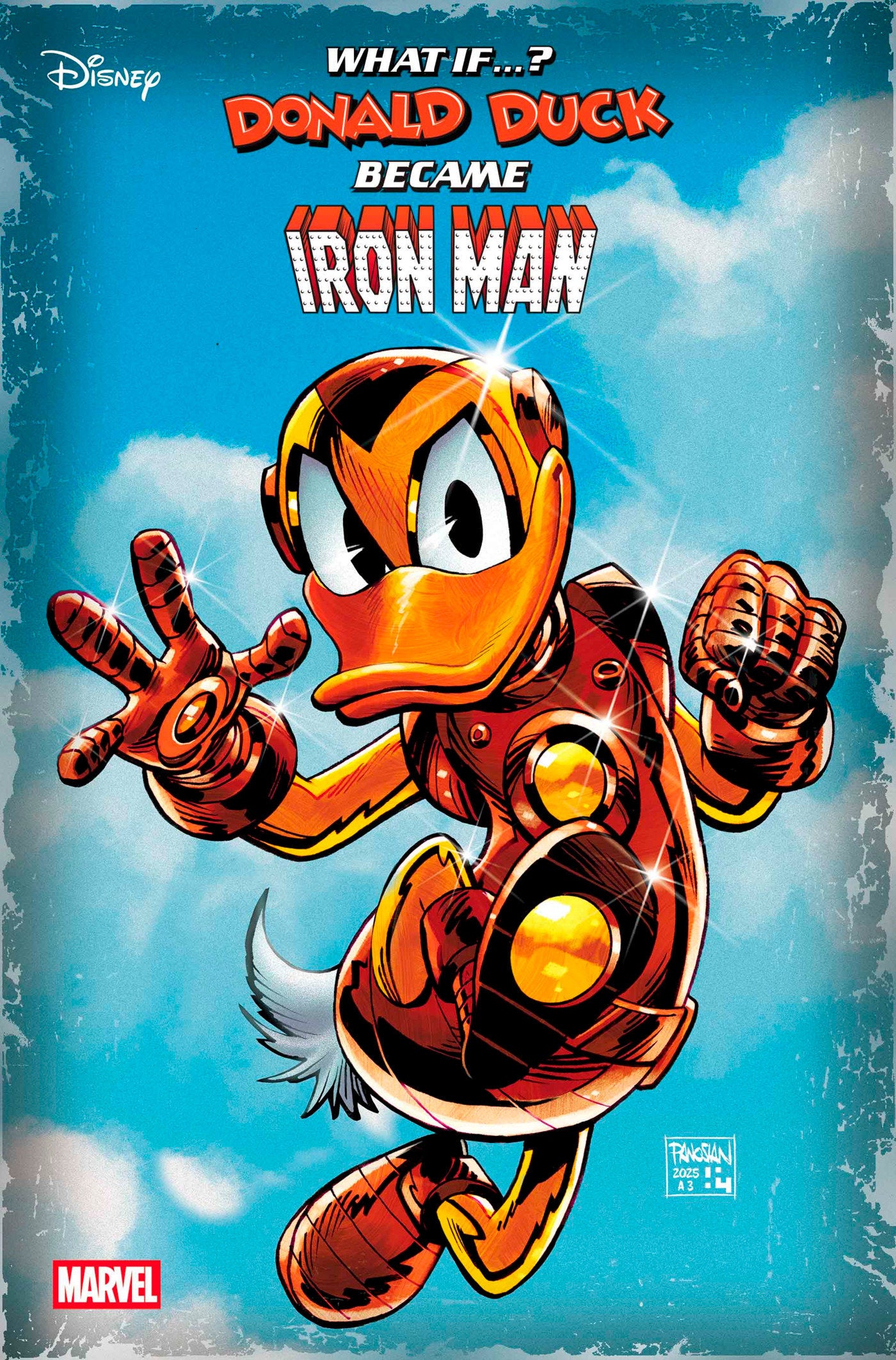 What If Donald Duck Became Iron Man #1 MARVEL Dan Panosian 05/28/2025 | BD Cosmos