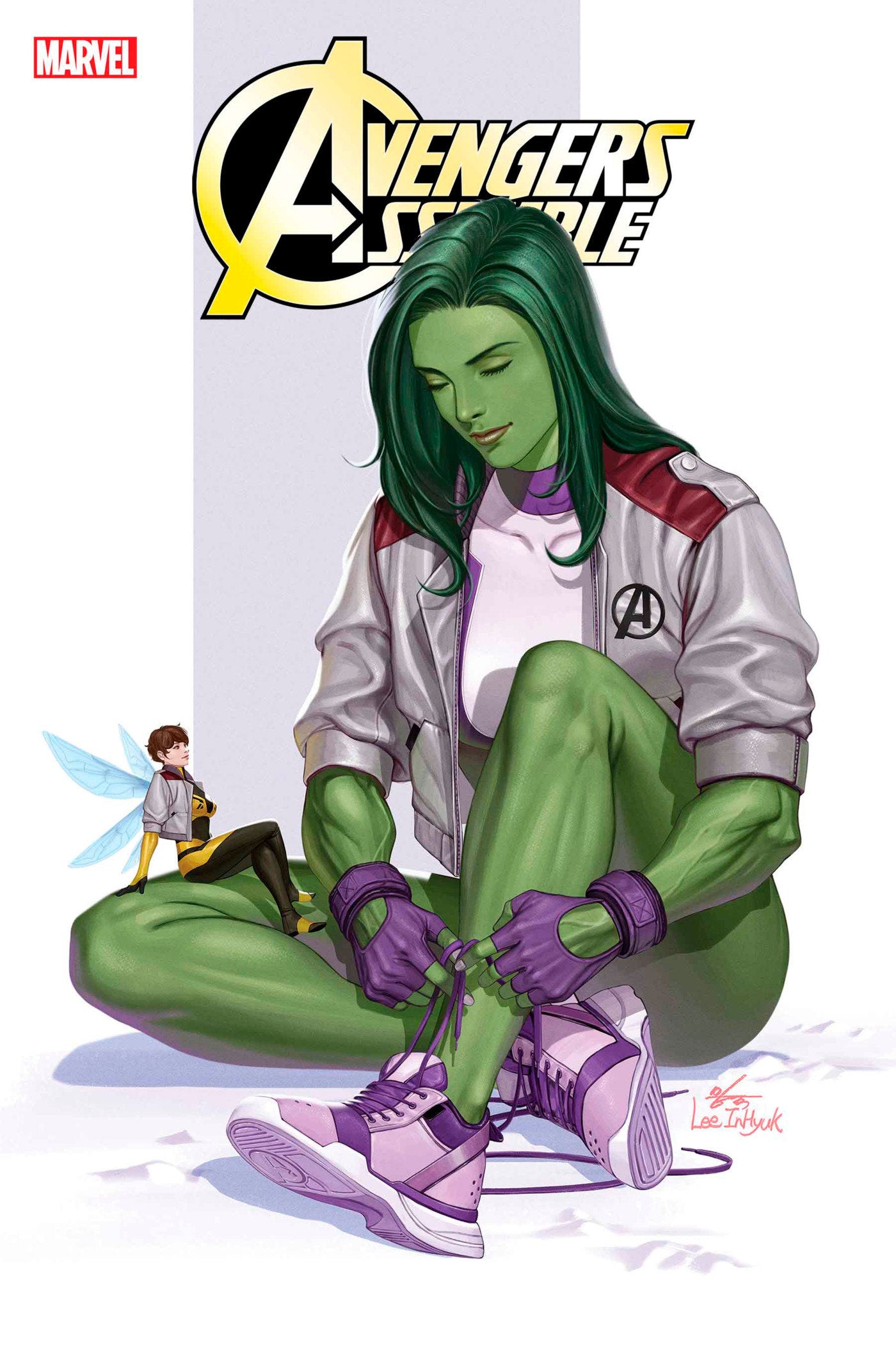 Avengers Assemble #3 Inhyuk Lee Avengers Jacket Variant | BD Cosmos