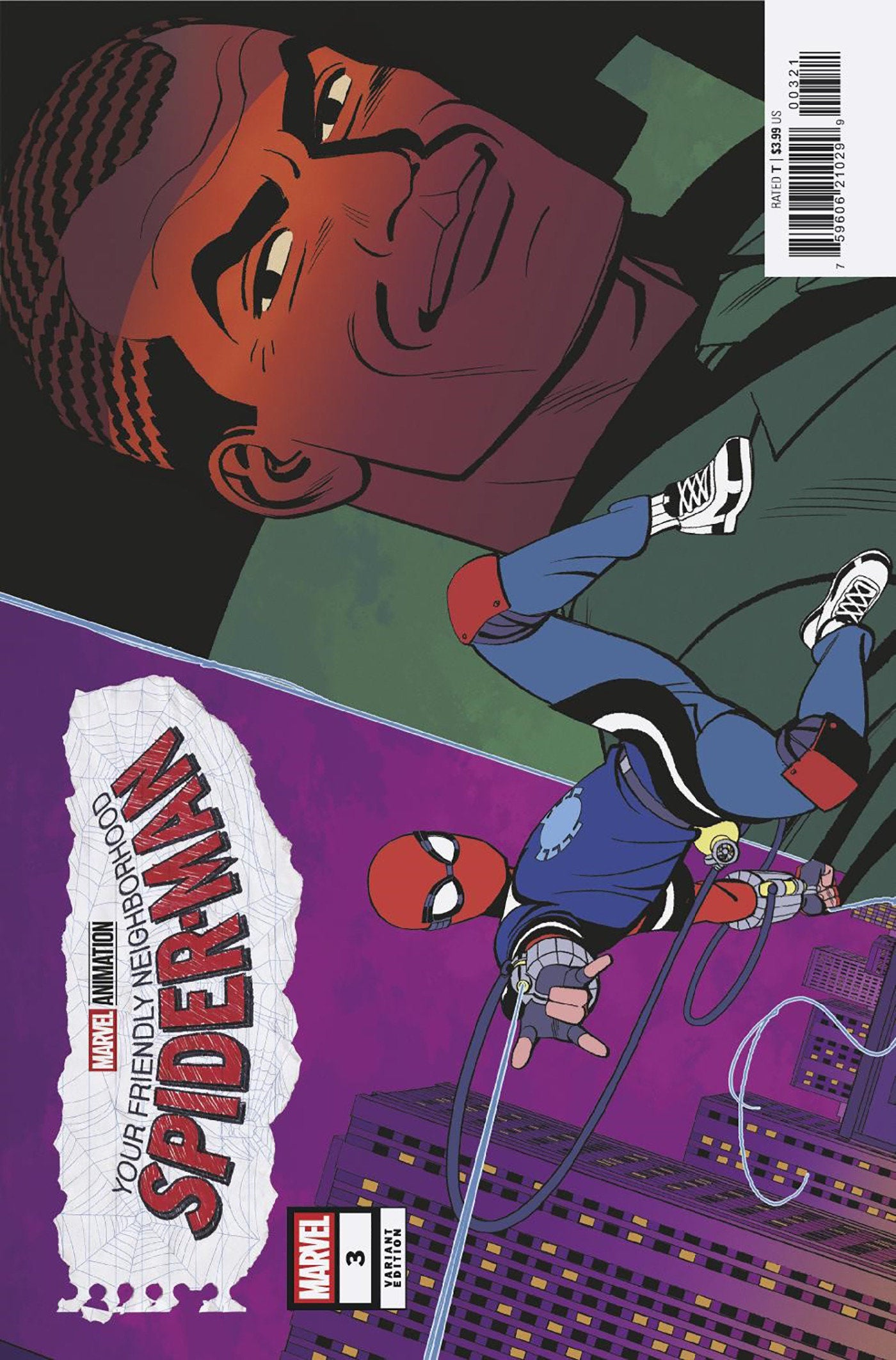 Your Friendly Neighborhood Spider-Man #3 Marvel Animation Variant | BD Cosmos