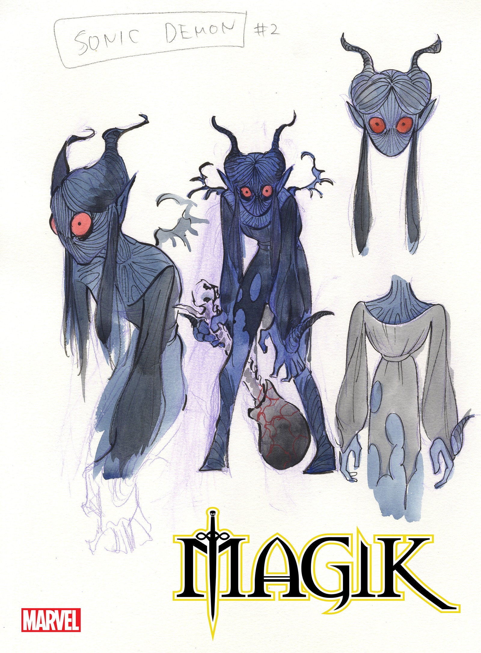 Magik #2 MARVEL 1:10 Peach Momoko Design Release 02/12/2025 | BD Cosmos