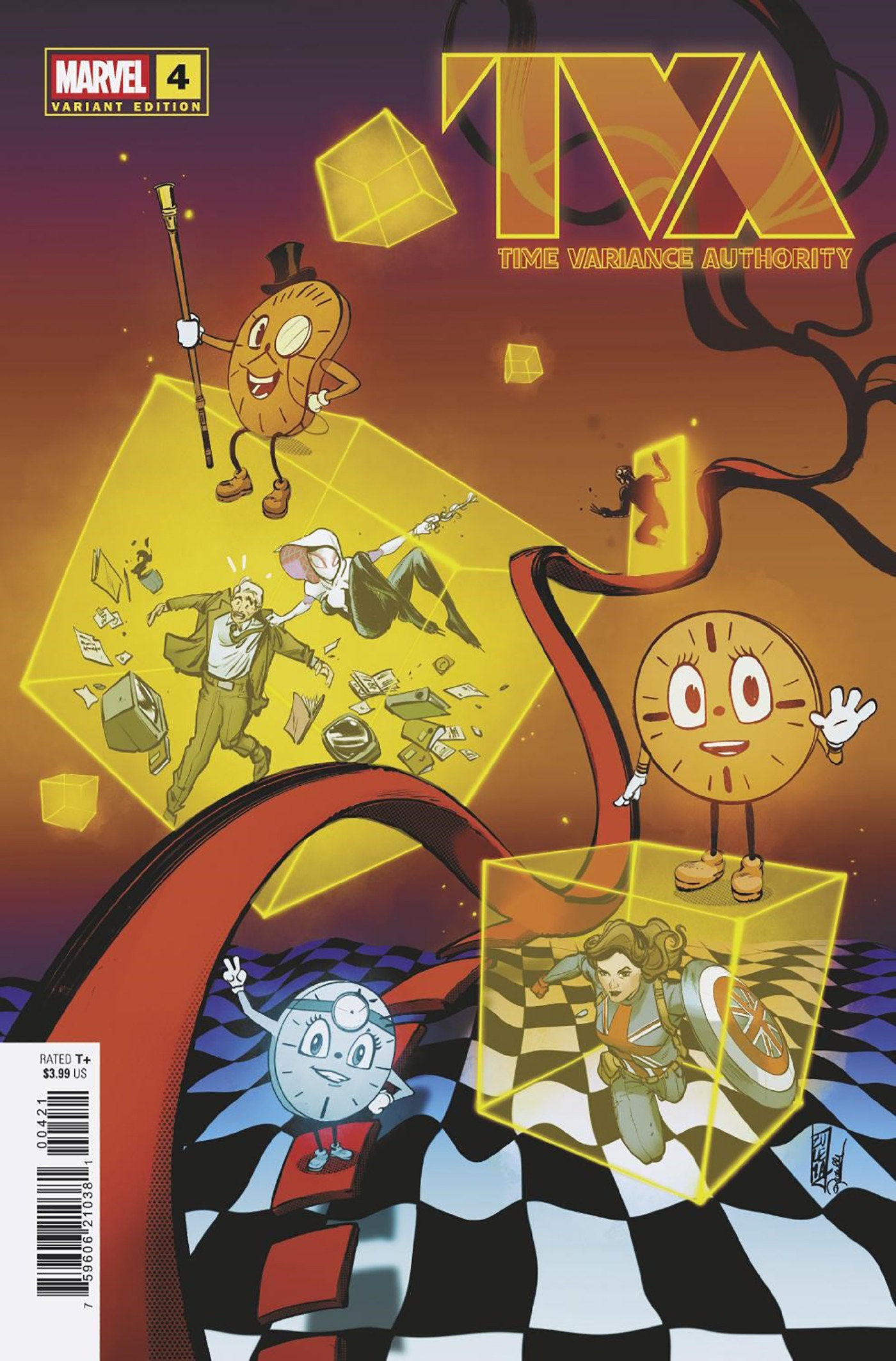 Tva #4 (Of 5) Zulema Scotto Lavina Variant | BD Cosmos