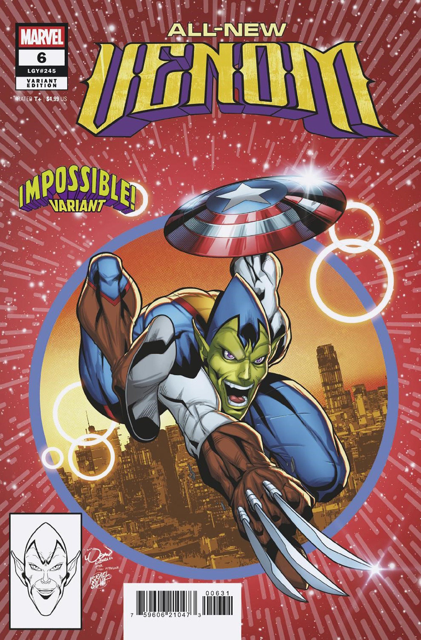 All-New Venom #6 Marvel Logan Lubera Impossible! 05/07/2025 | BD Cosmos