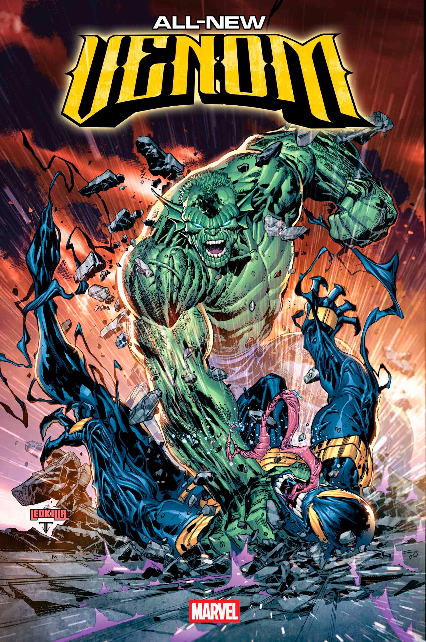 All-New Venom #7 Ken Lashley Bring On The Bad Guys Variant | BD Cosmos