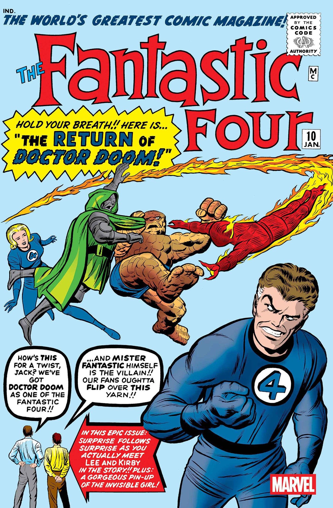 Fantastic Four #10 MARVEL Facsimile 10/08/2025 | BD Cosmos