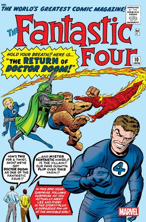 Fantastic Four #10 MARVEL Facsimile Foil 10/08/2025 | BD Cosmos