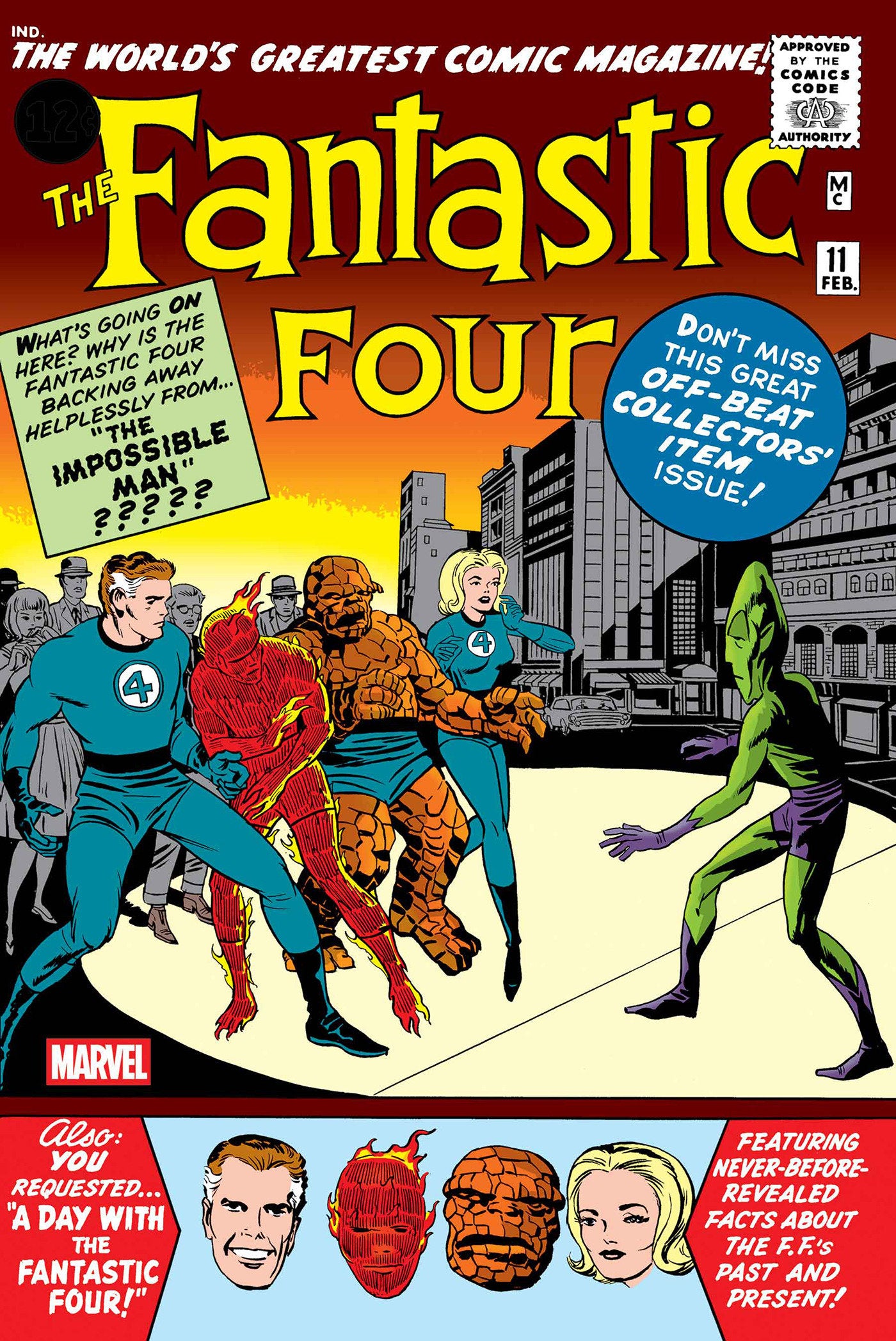 Fantastic Four #11 MARVEL Facsimile 11/12/2025 | BD Cosmos