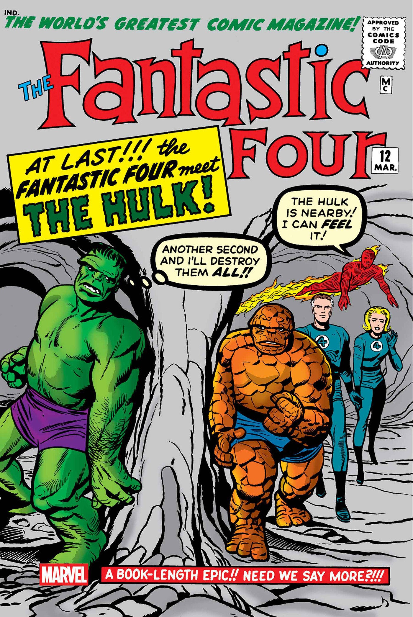 Fantastic Four #12 MARVEL Facsimile Edition 12/10/2025 | BD Cosmos