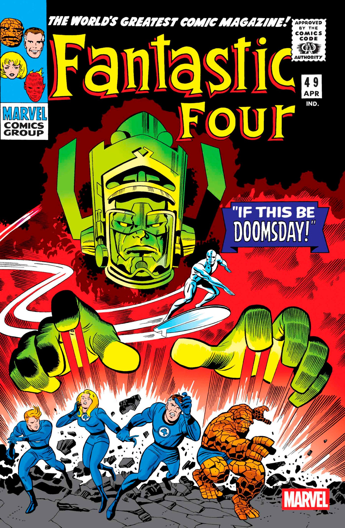 Fantastic Four #49 MARVEL Facsimile 06/18/2025 | BD Cosmos